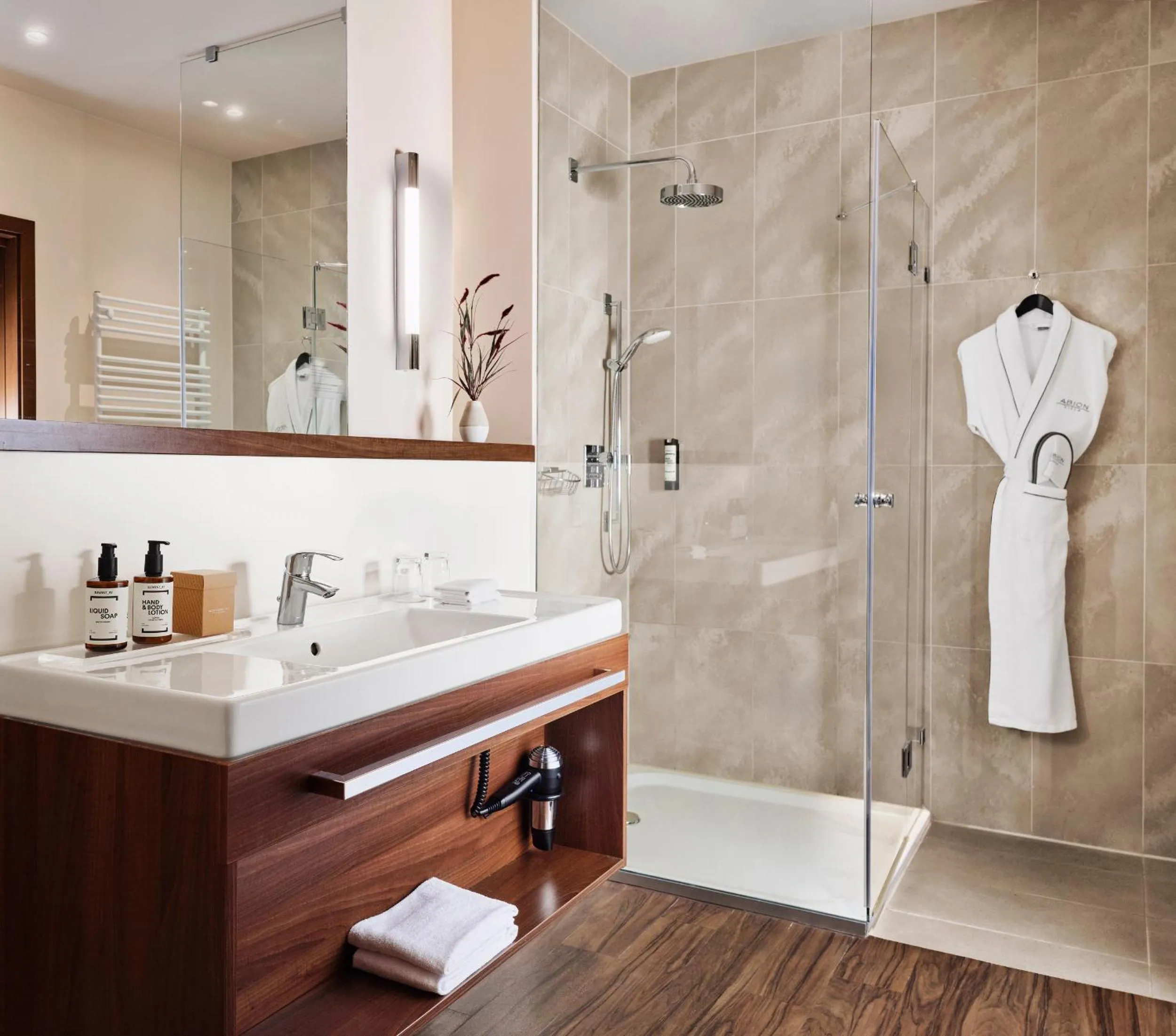 Bathroom in ABION Villa Suites