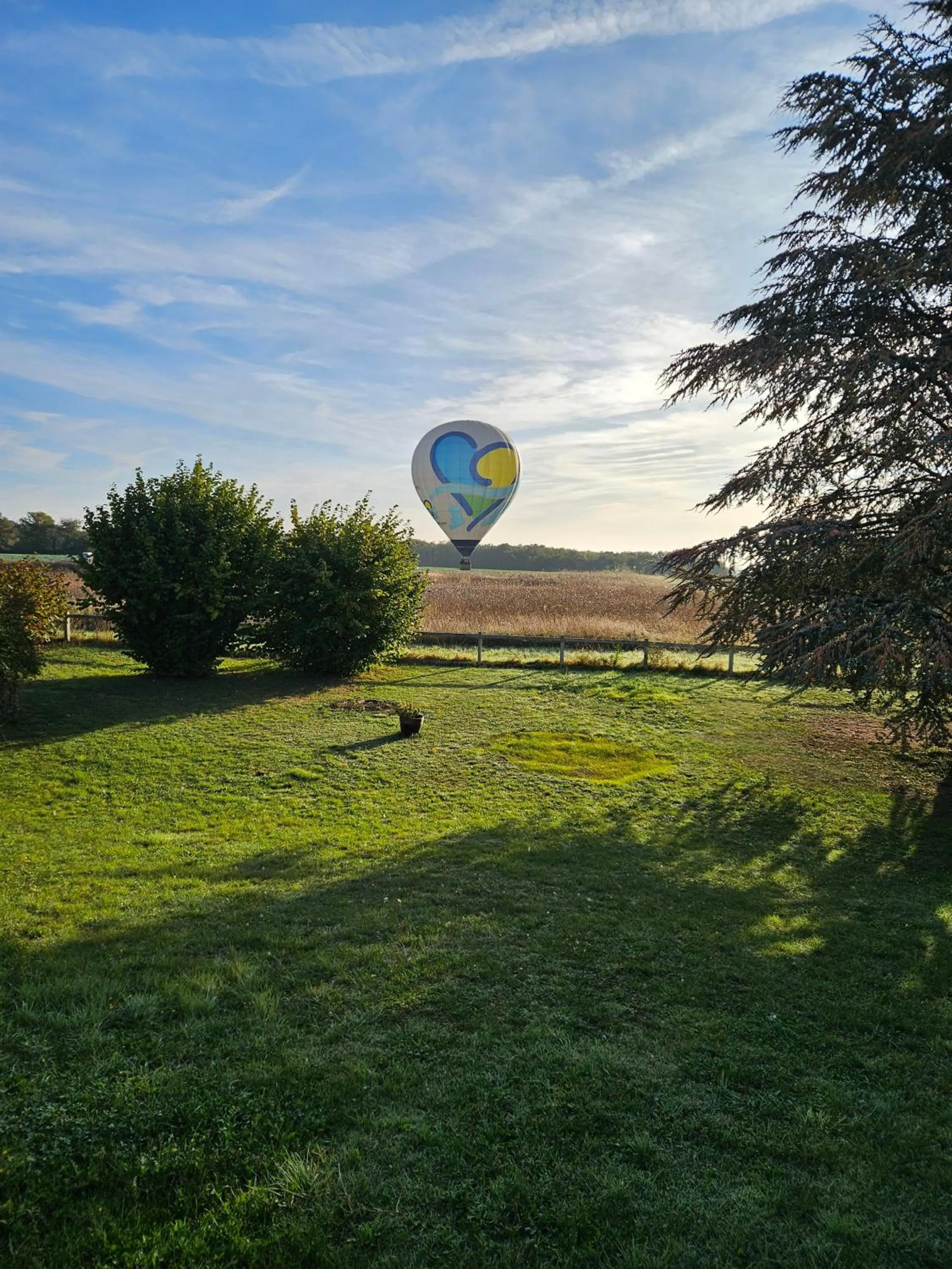 Garden view in LA VEUZAINE