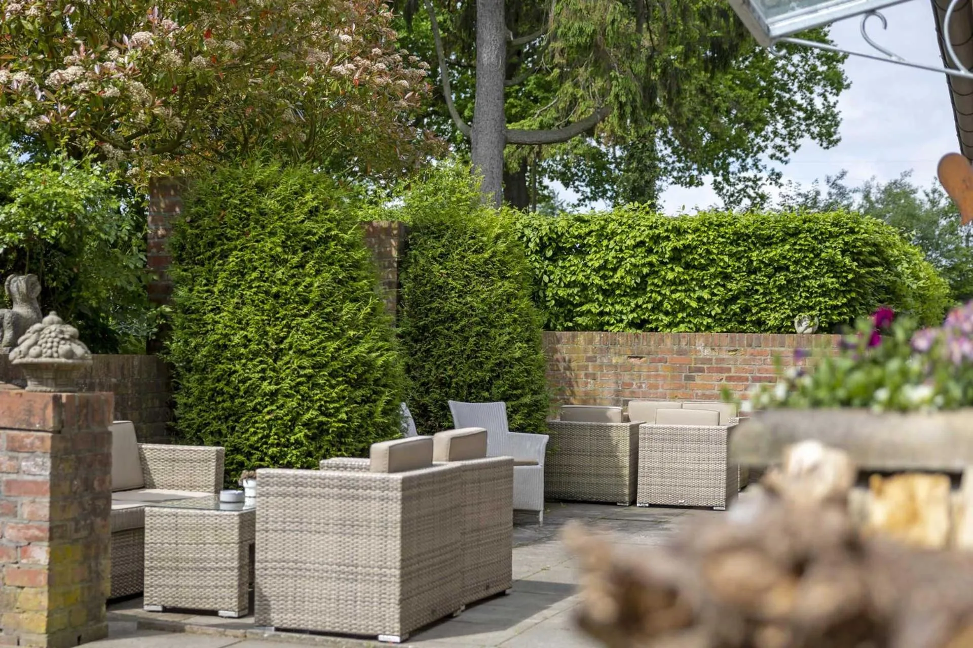 Balcony/Terrace in Romantik Hotel Friederikenhof Hotel Restaurant & Spa