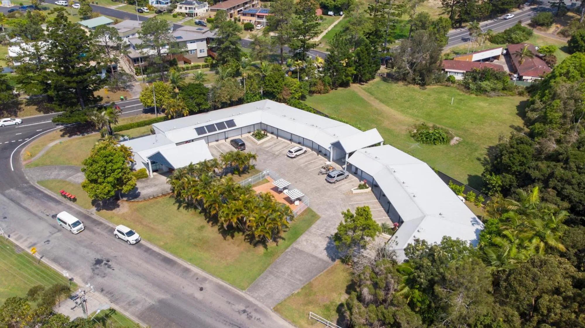 Property building in Woolgoolga Coast Motel