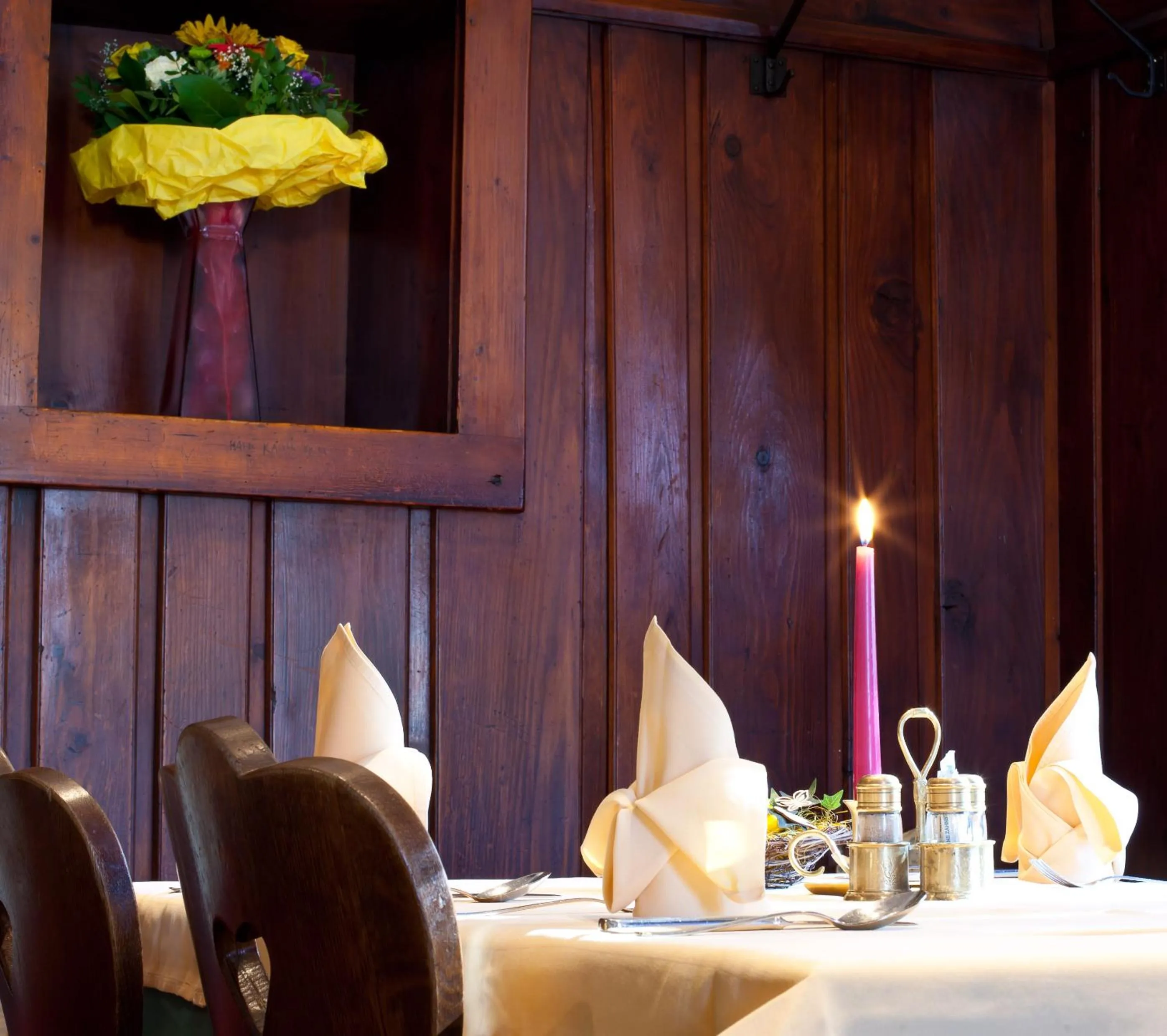 Restaurant/places to eat in Hotel Gasthof Mitteregger - BEST PLACE in town with summercard included