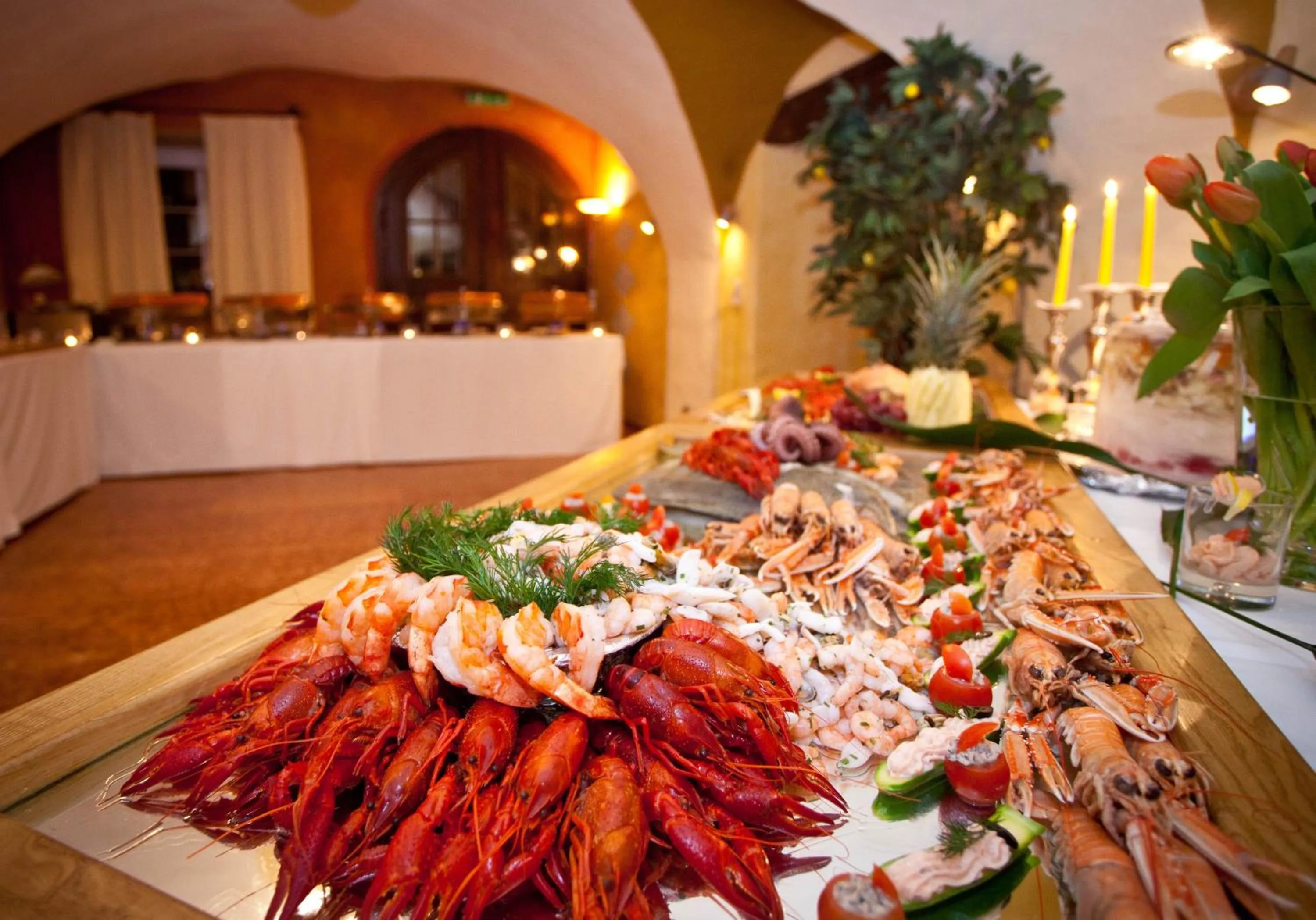 Restaurant/places to eat in Hotel Gasthof Mitteregger - BEST PLACE in town with summercard included