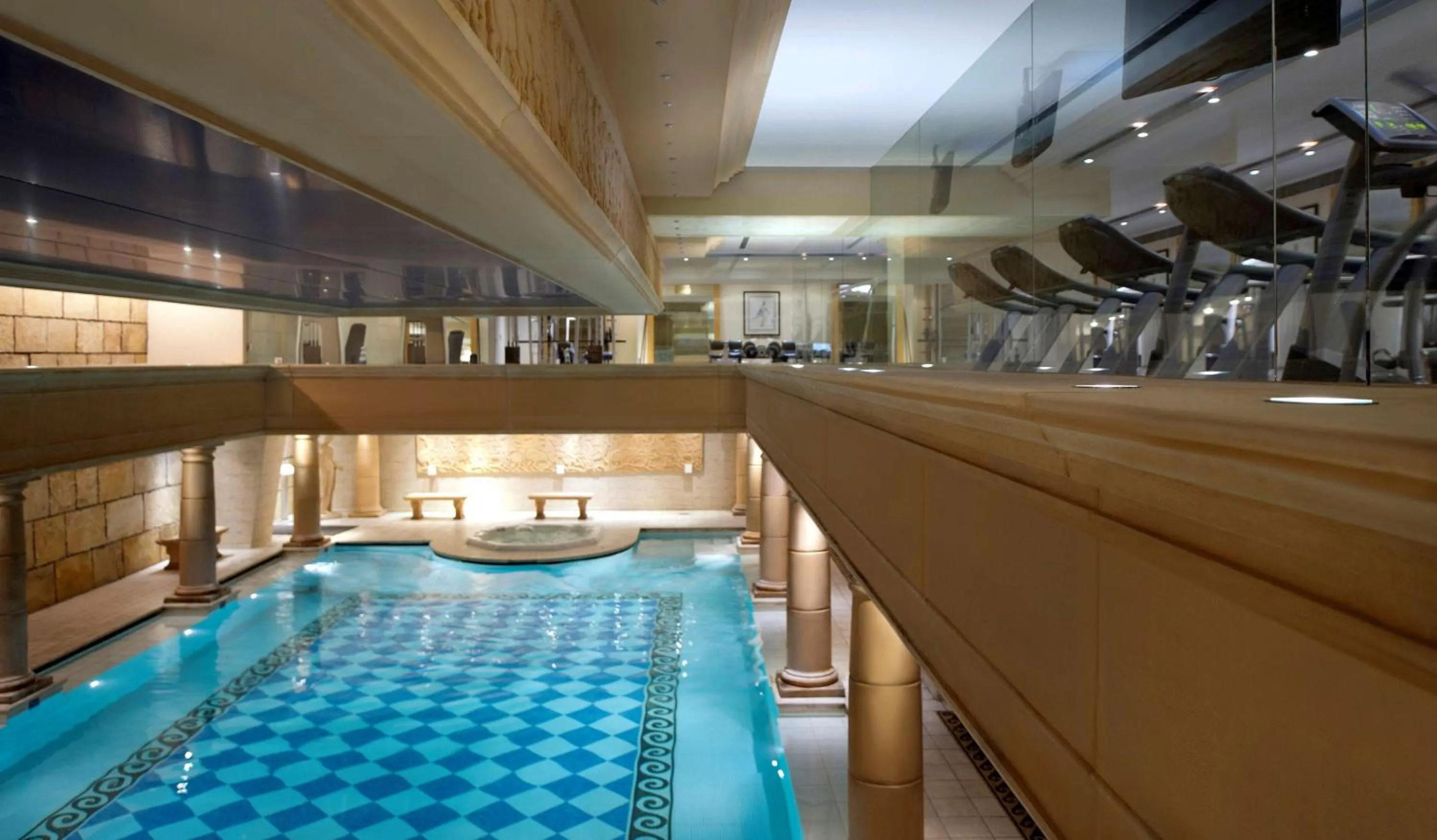 Pool view in Radisson Blu Martinez Beirut