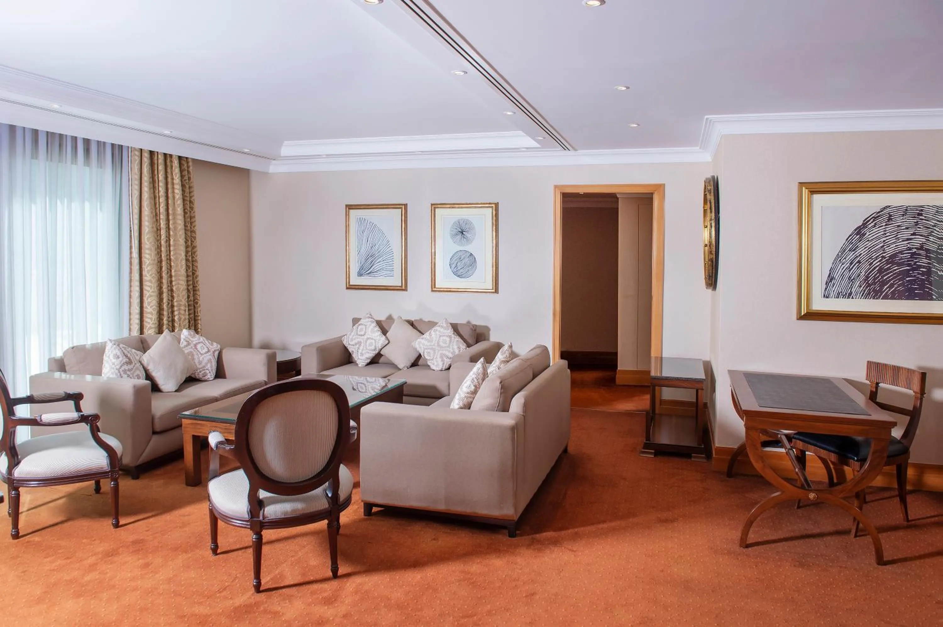 Seating area in Radisson Blu Martinez Beirut