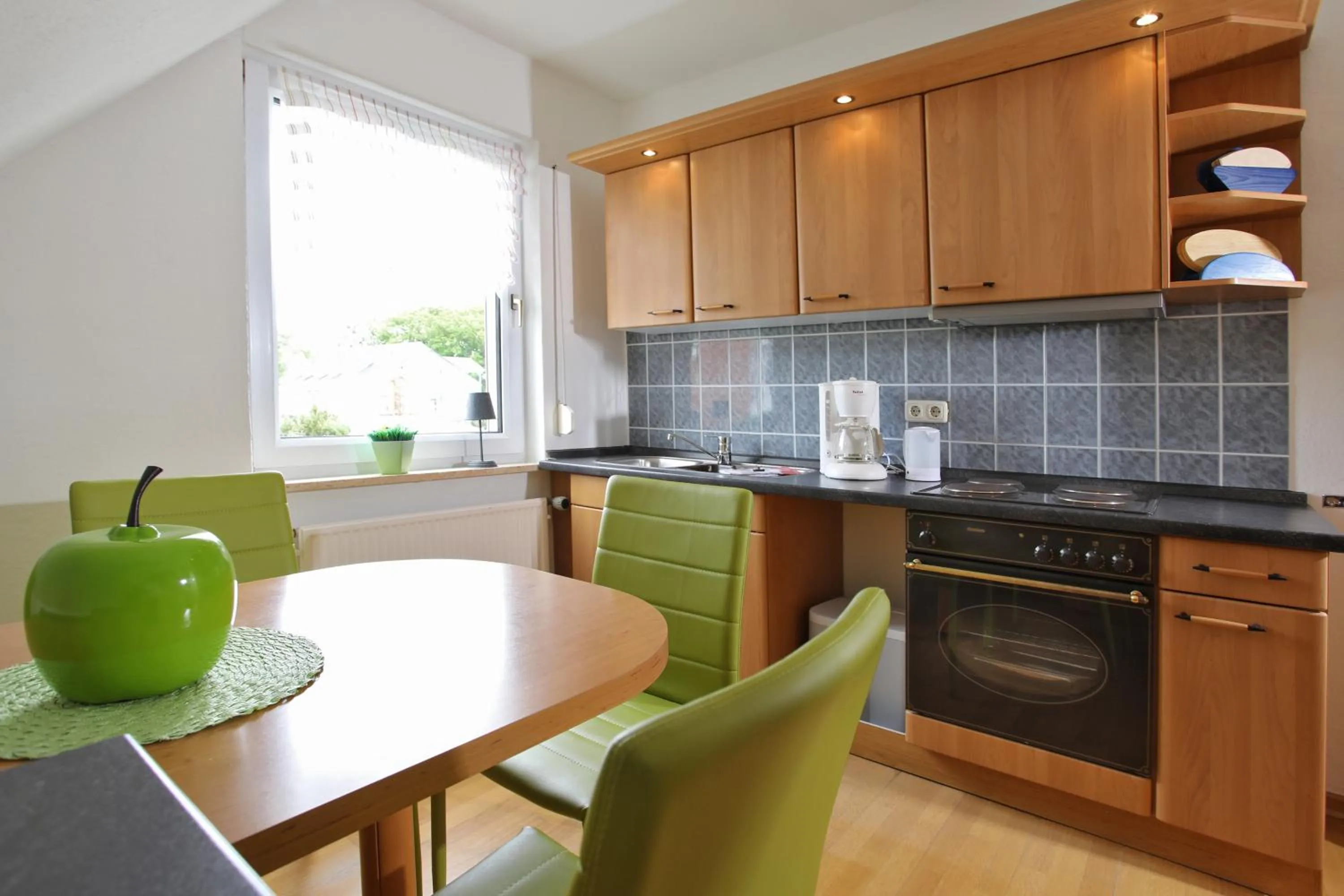 Kitchen or kitchenette in Hotel Am See