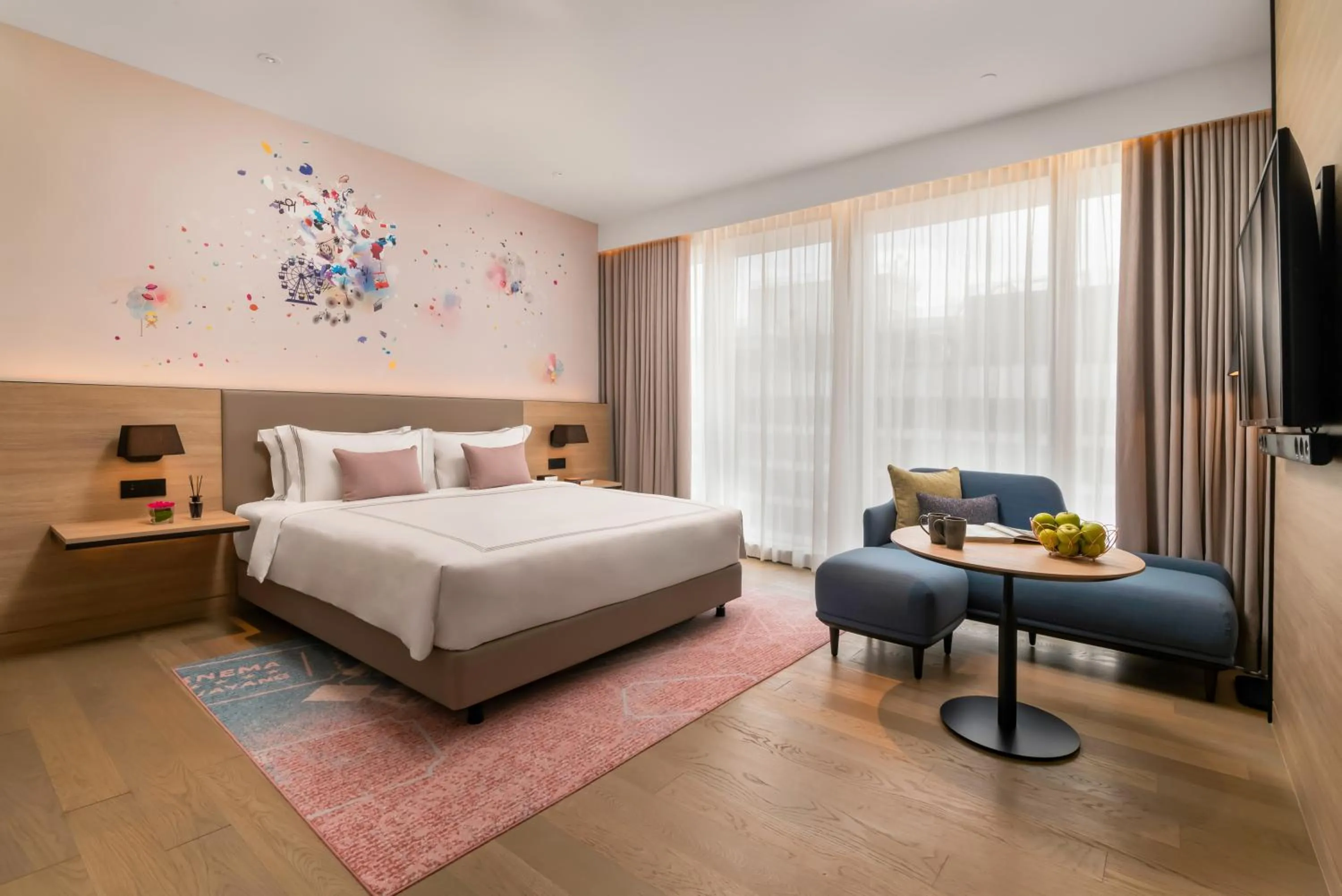 Photo of the whole room, Bed in Capri by Fraser, Bukit Bintang