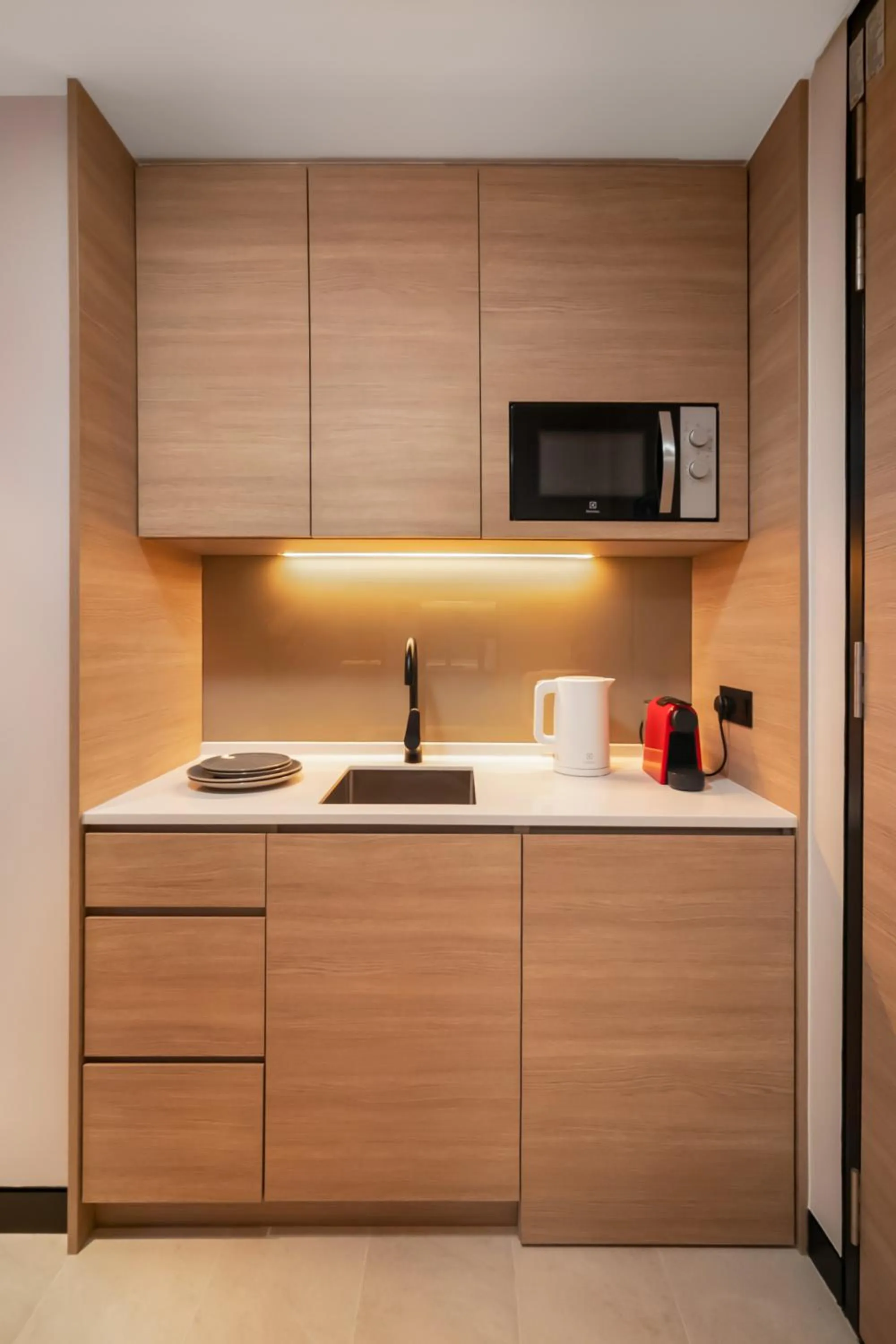 Kitchen or kitchenette in Capri by Fraser, Bukit Bintang