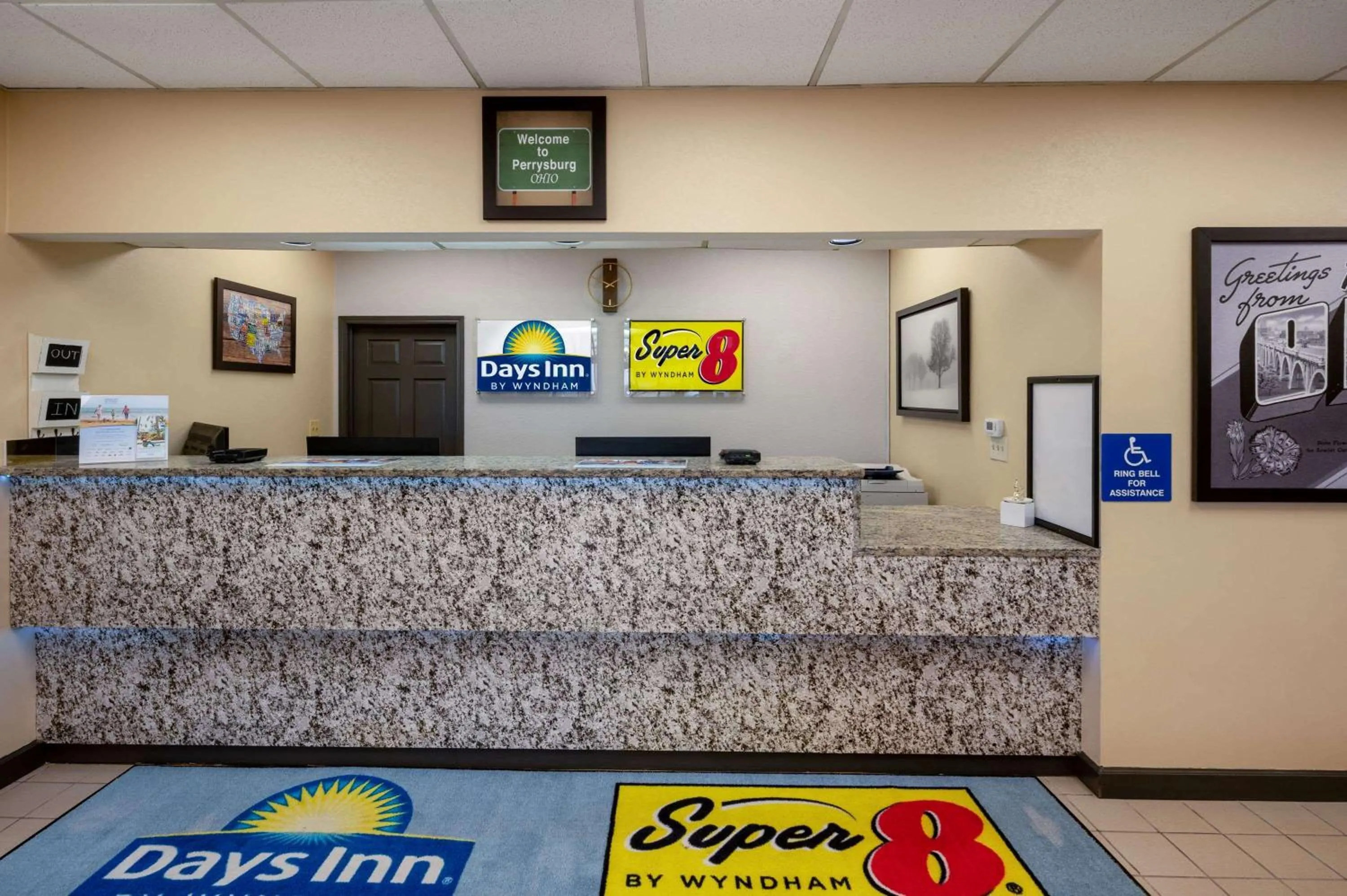 Lobby or reception in Days Inn by Wyndham Perrysburg Toledo