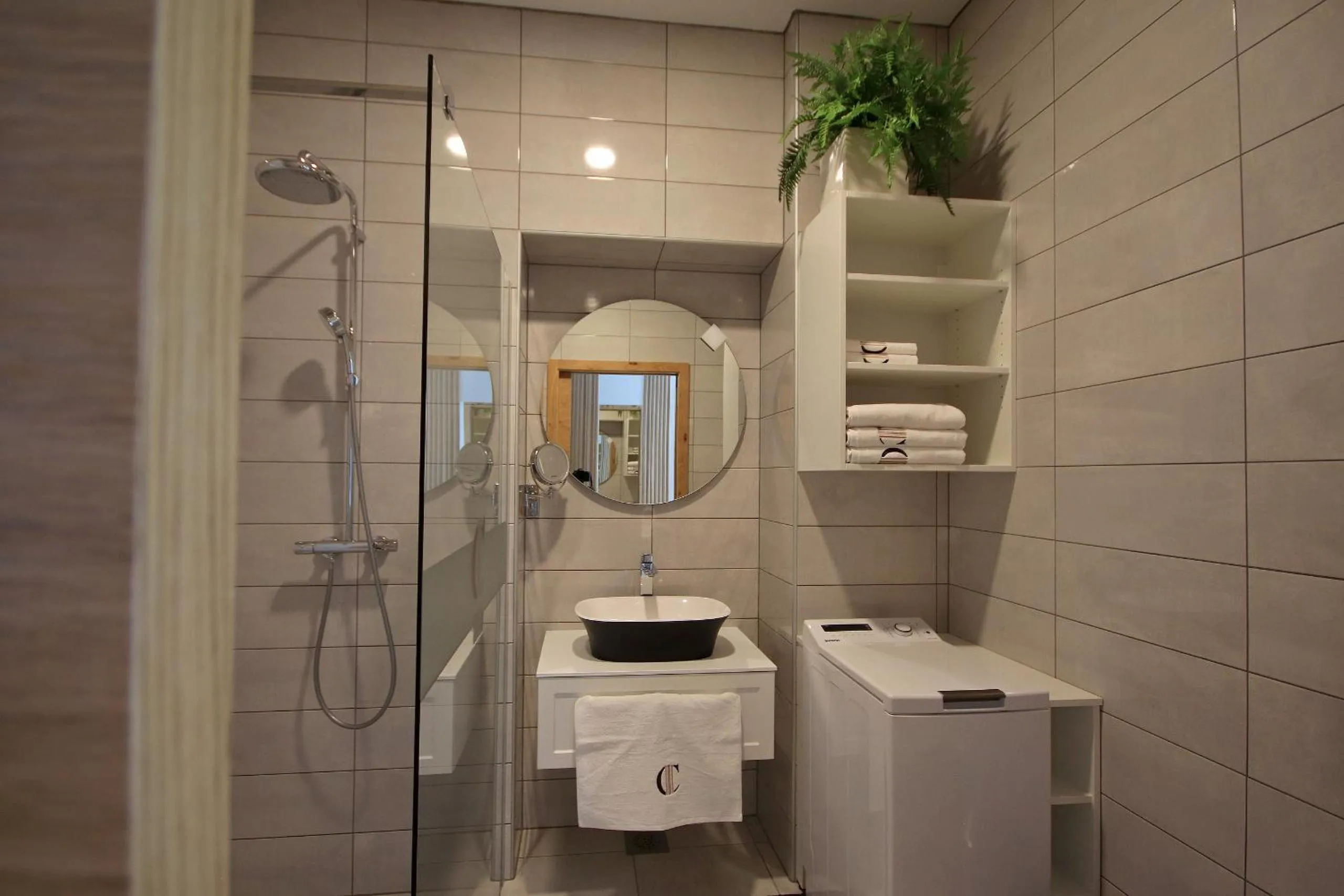 Bathroom in Cirus apartments