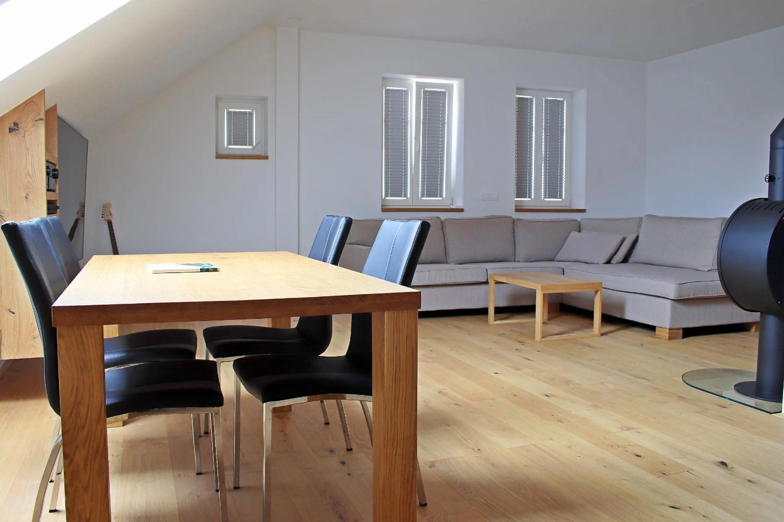 Living room in Cirus apartments