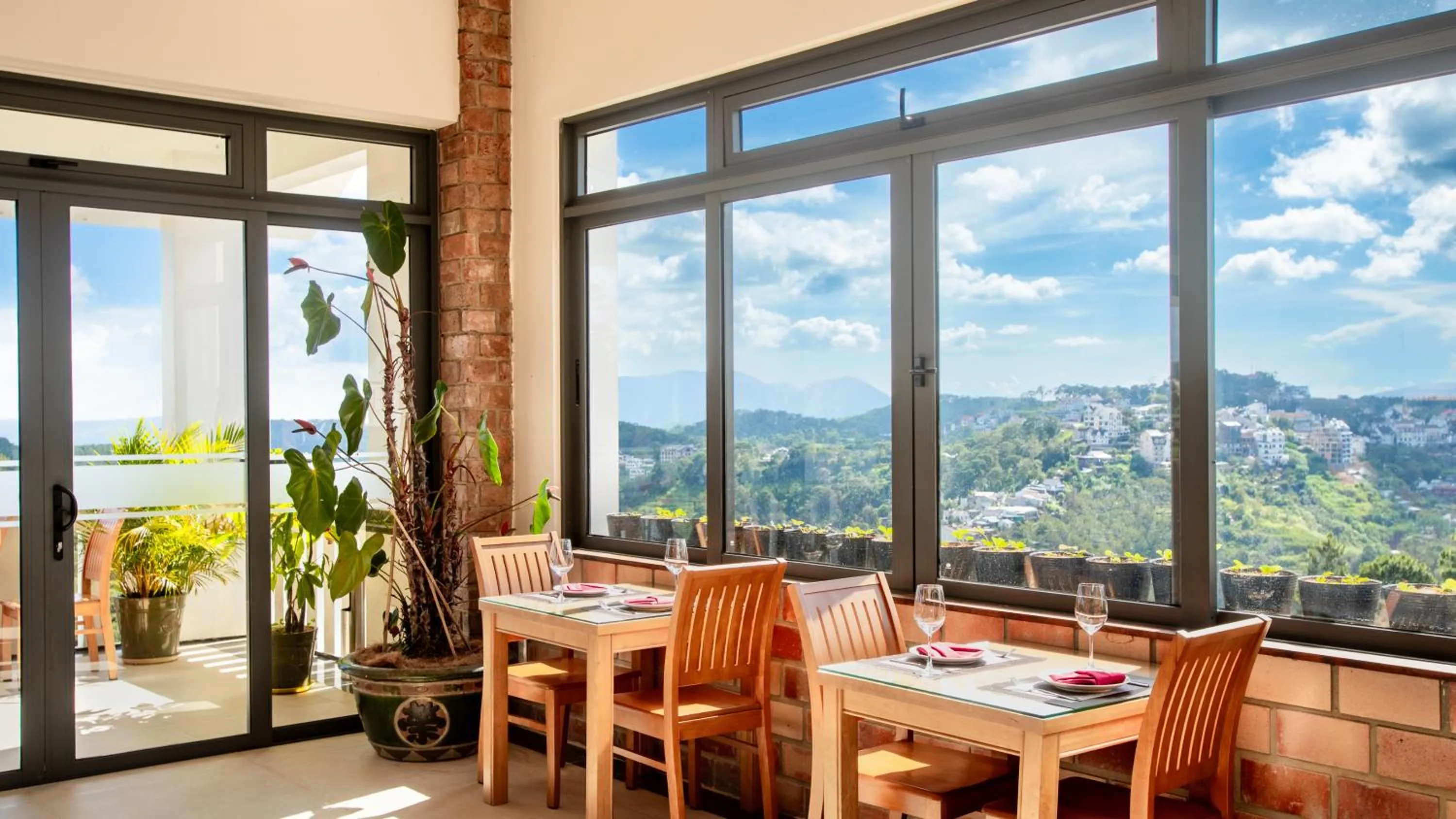 View (from property/room) in Thanh Loan 2 Da Lat Hotel