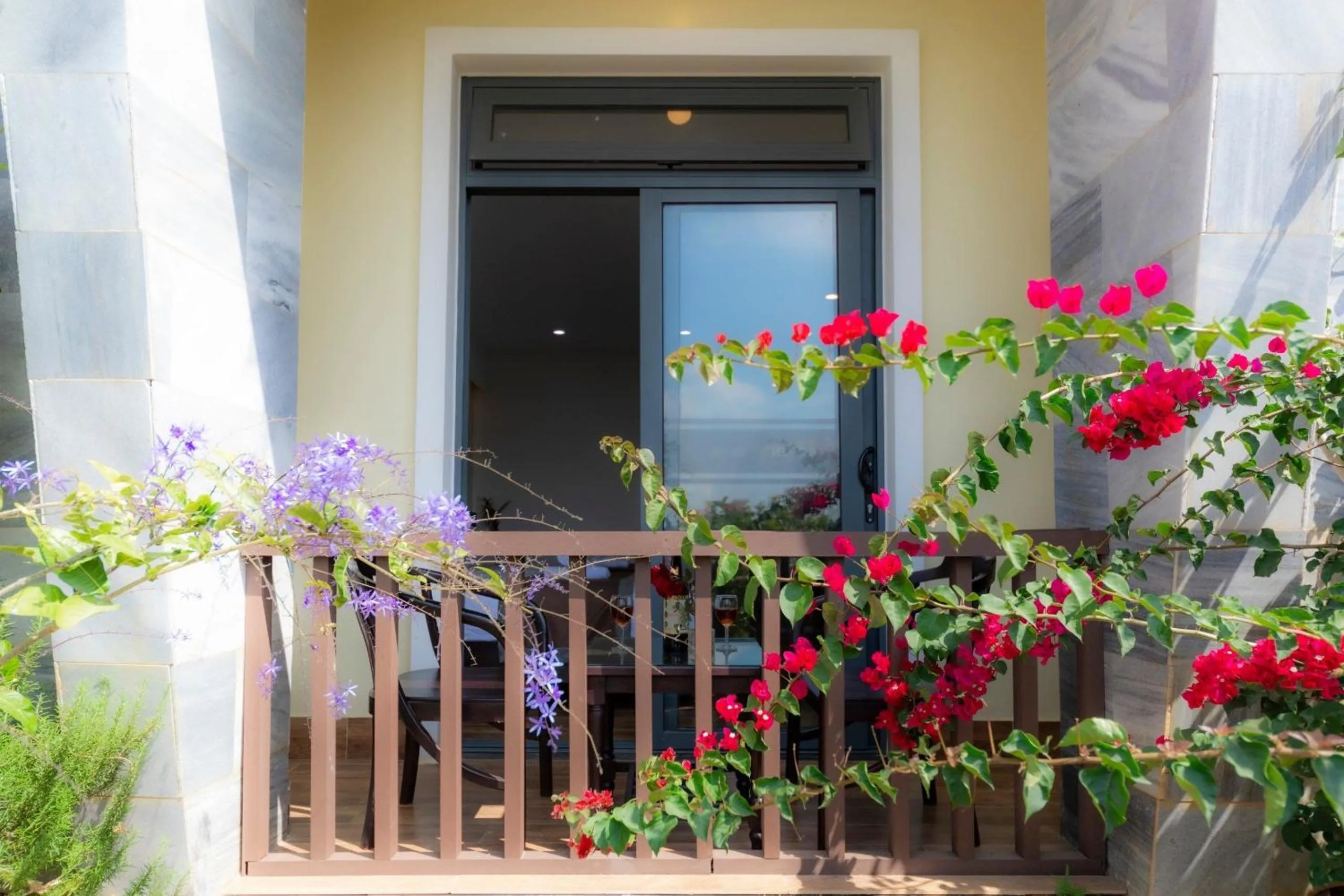 Garden view in Thanh Loan 2 Da Lat Hotel