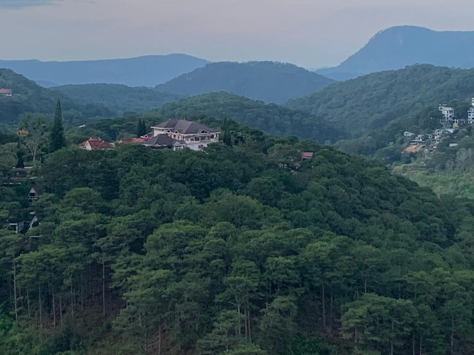 View (from property/room) in Thanh Loan 2 Da Lat Hotel