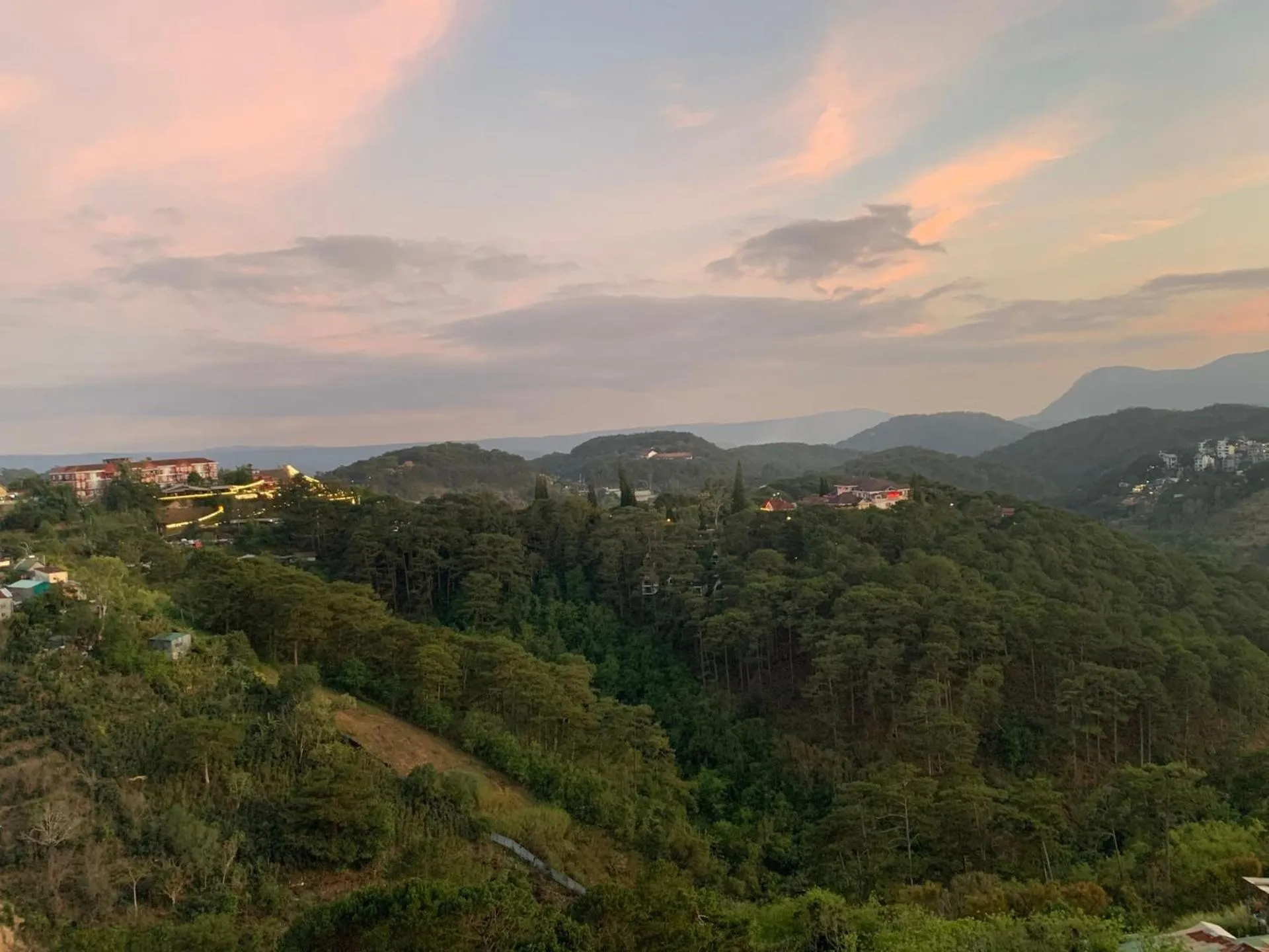 View (from property/room) in Thanh Loan 2 Da Lat Hotel