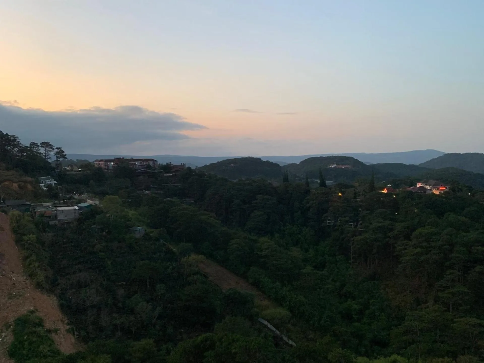 View (from property/room) in Thanh Loan 2 Da Lat Hotel