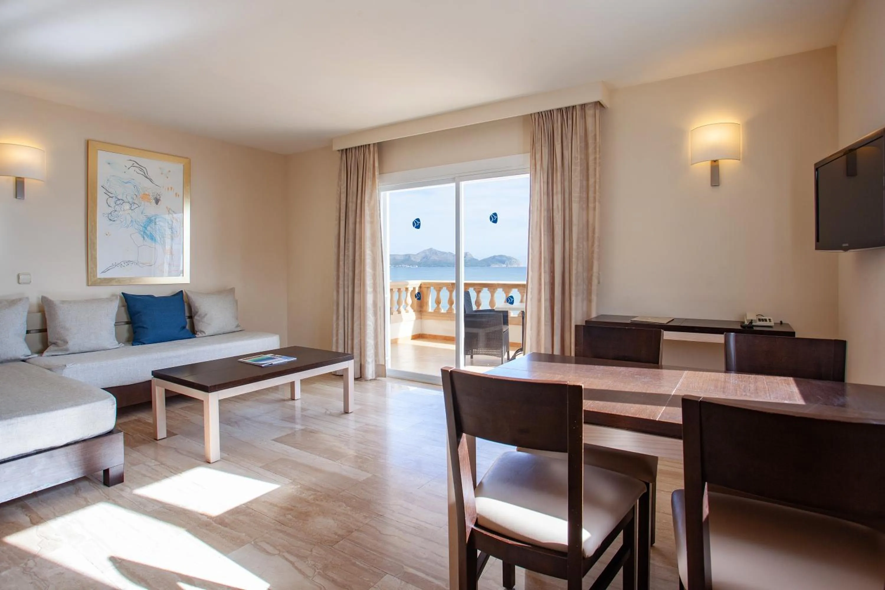 Sea view, Bed in Grupotel Dunamar