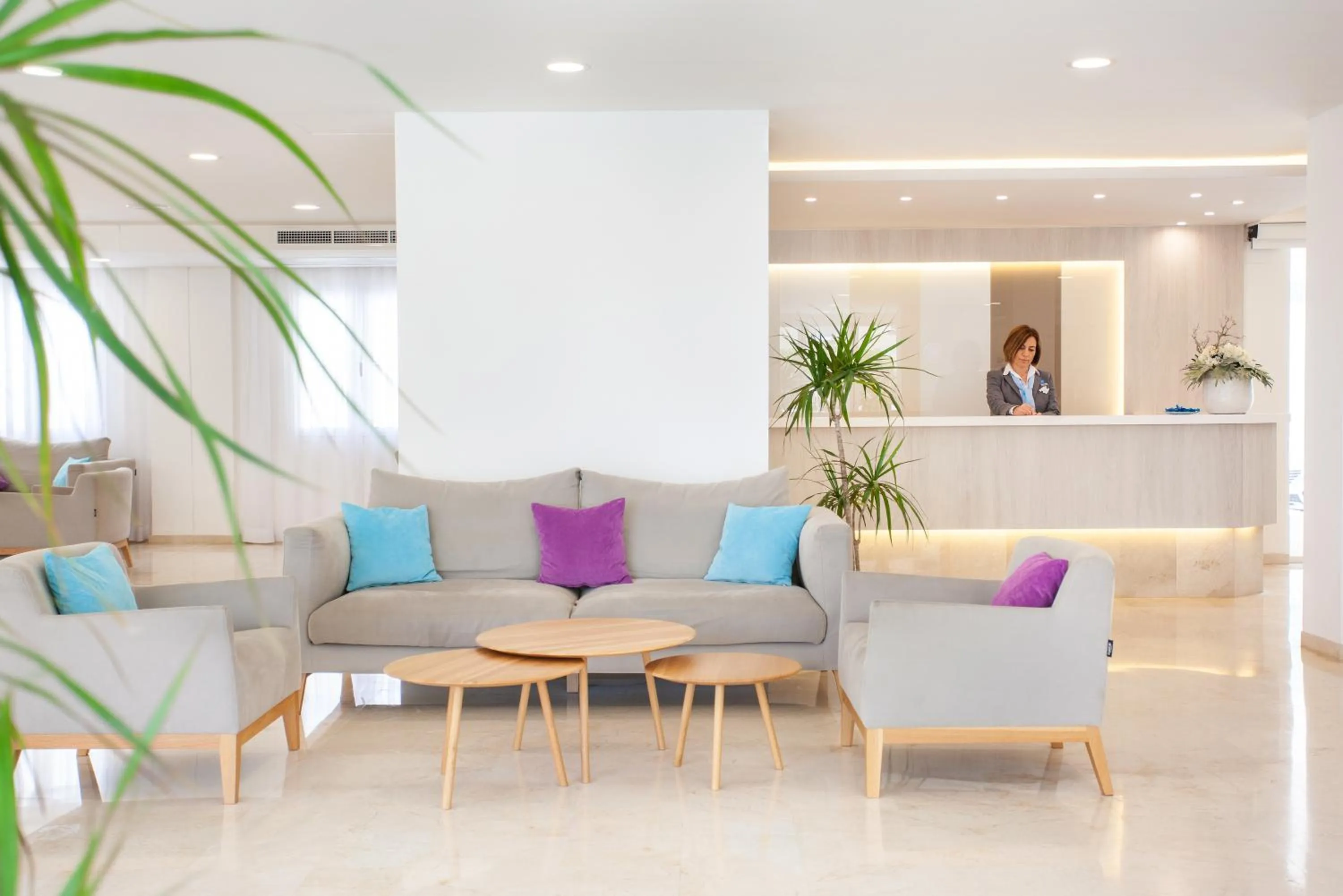 Lobby or reception in Grupotel Dunamar