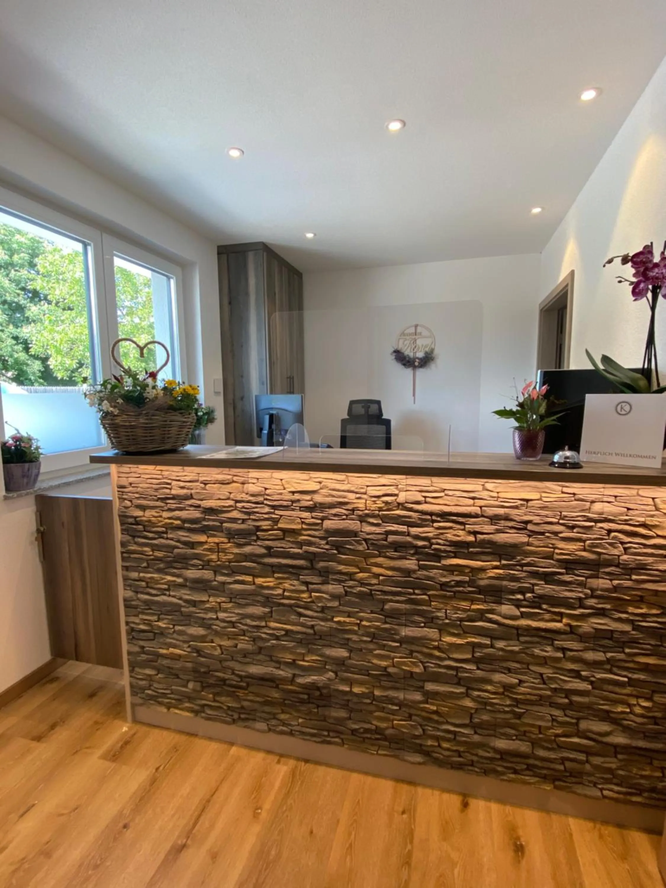 Lobby or reception in Hotel Kosel garni UG