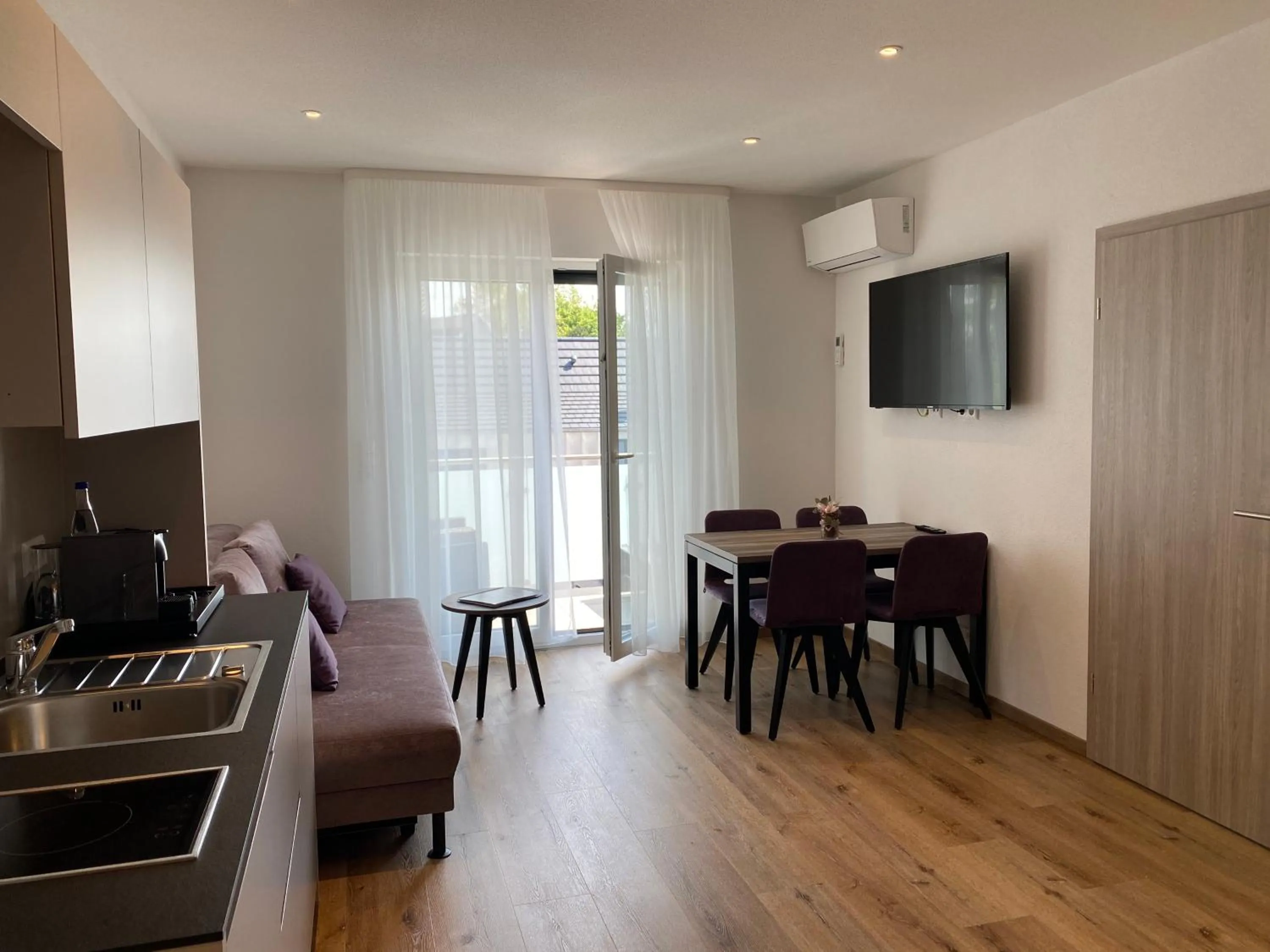 Kitchen or kitchenette in Hotel Kosel garni UG