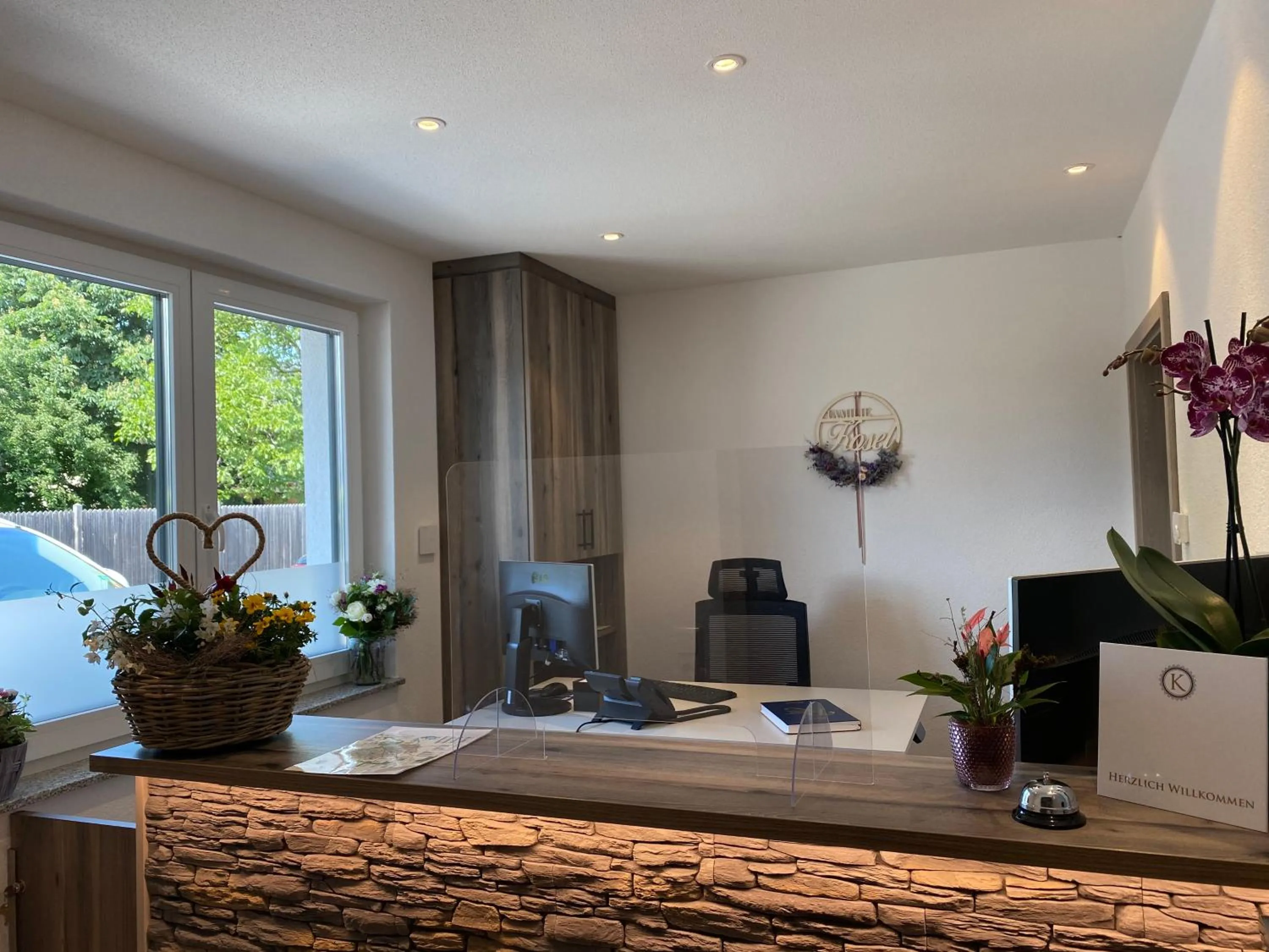 Lobby or reception in Hotel Kosel garni UG