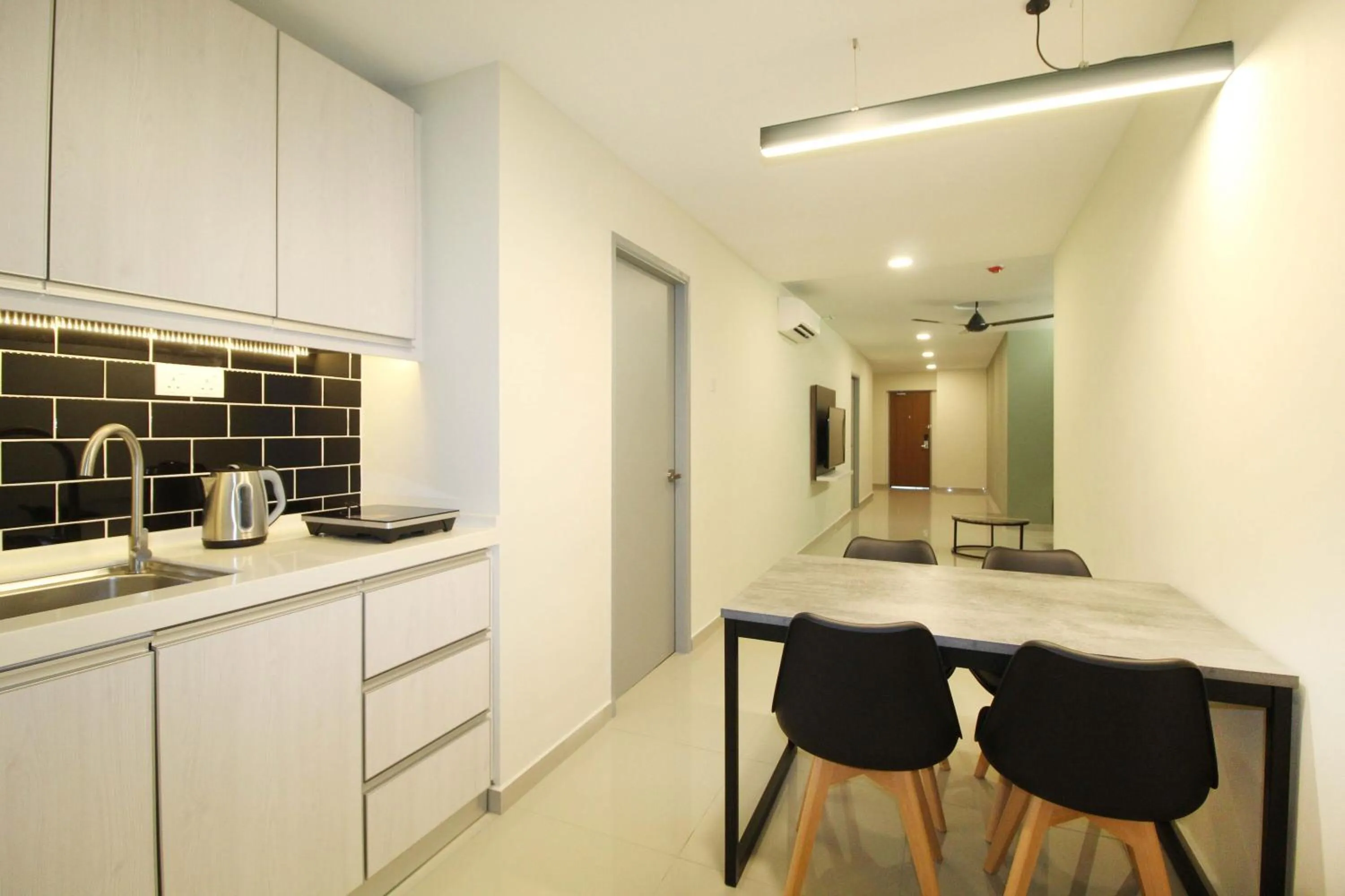 Kitchen or kitchenette in KL Eight Suites Newly completed 2021