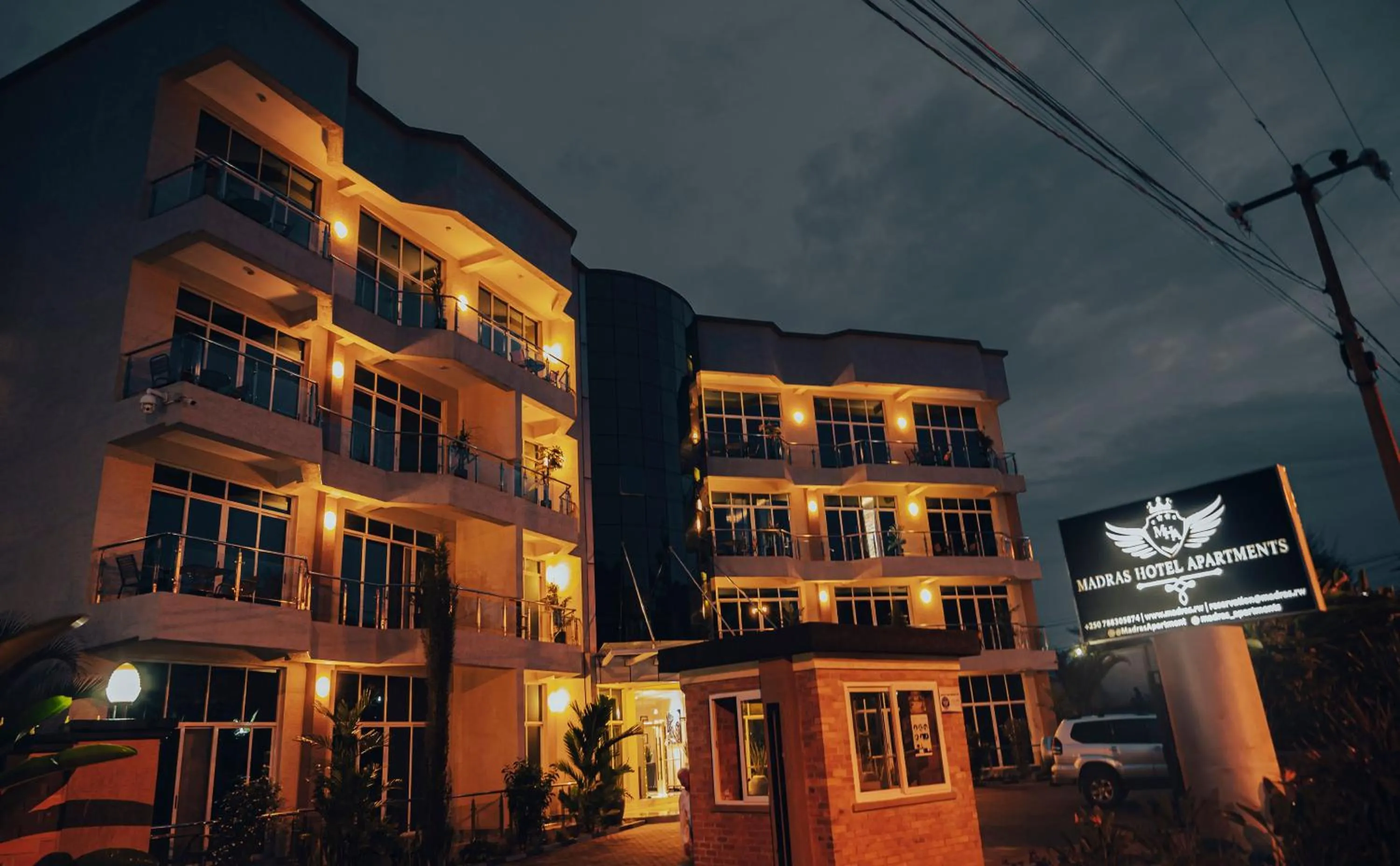 Property building in Madras Hotel and Apartments