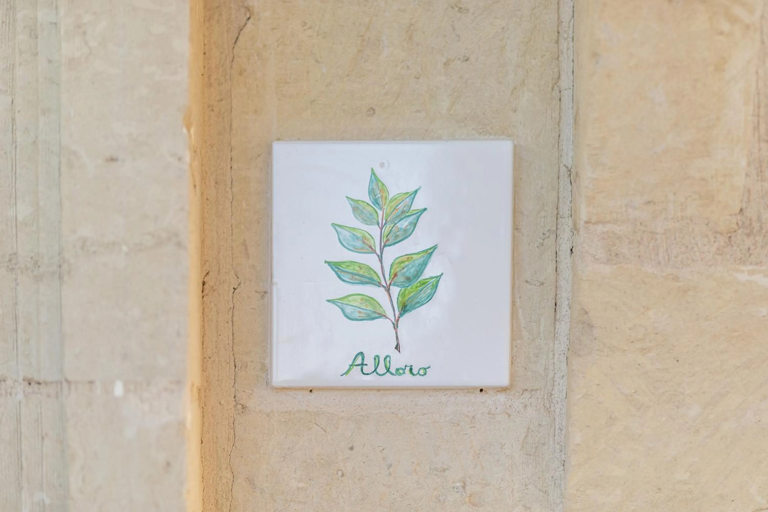 Decorative detail in Relais Borgo Segine