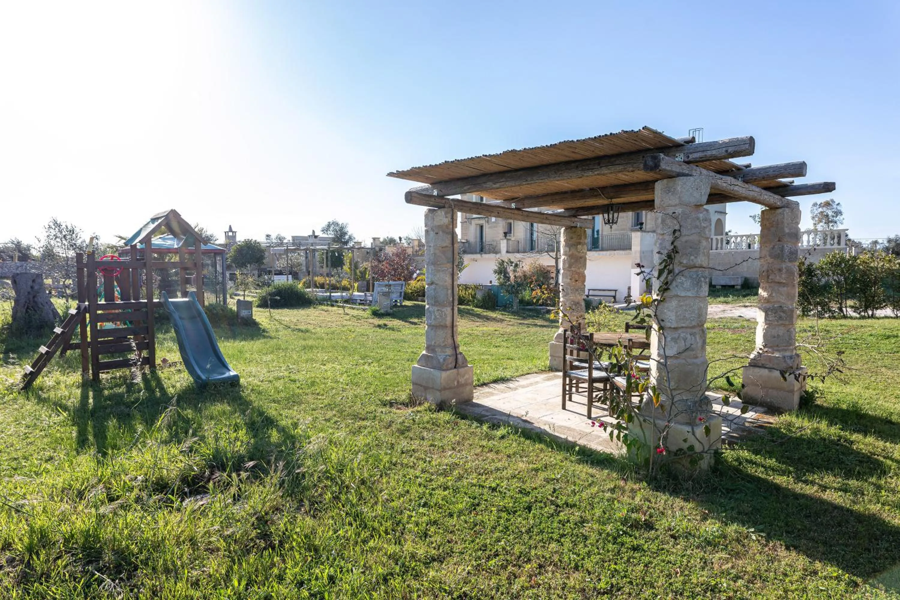 Children play ground in Relais Borgo Segine