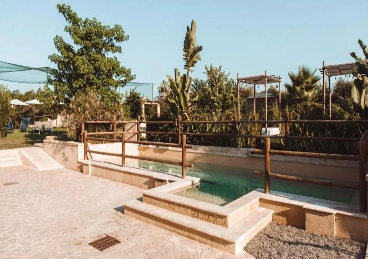 Swimming pool in Relais Borgo Segine