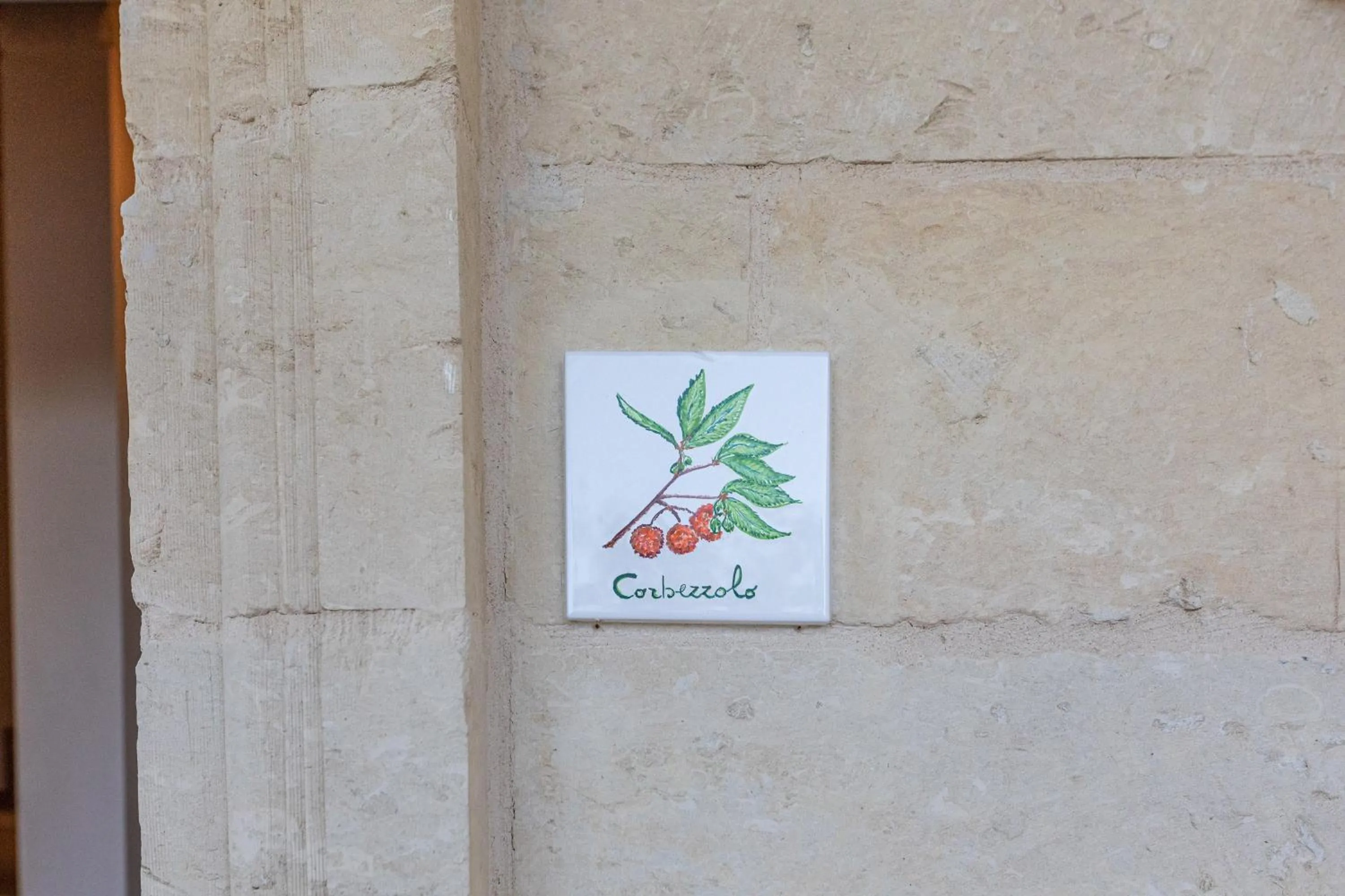 Decorative detail in Relais Borgo Segine