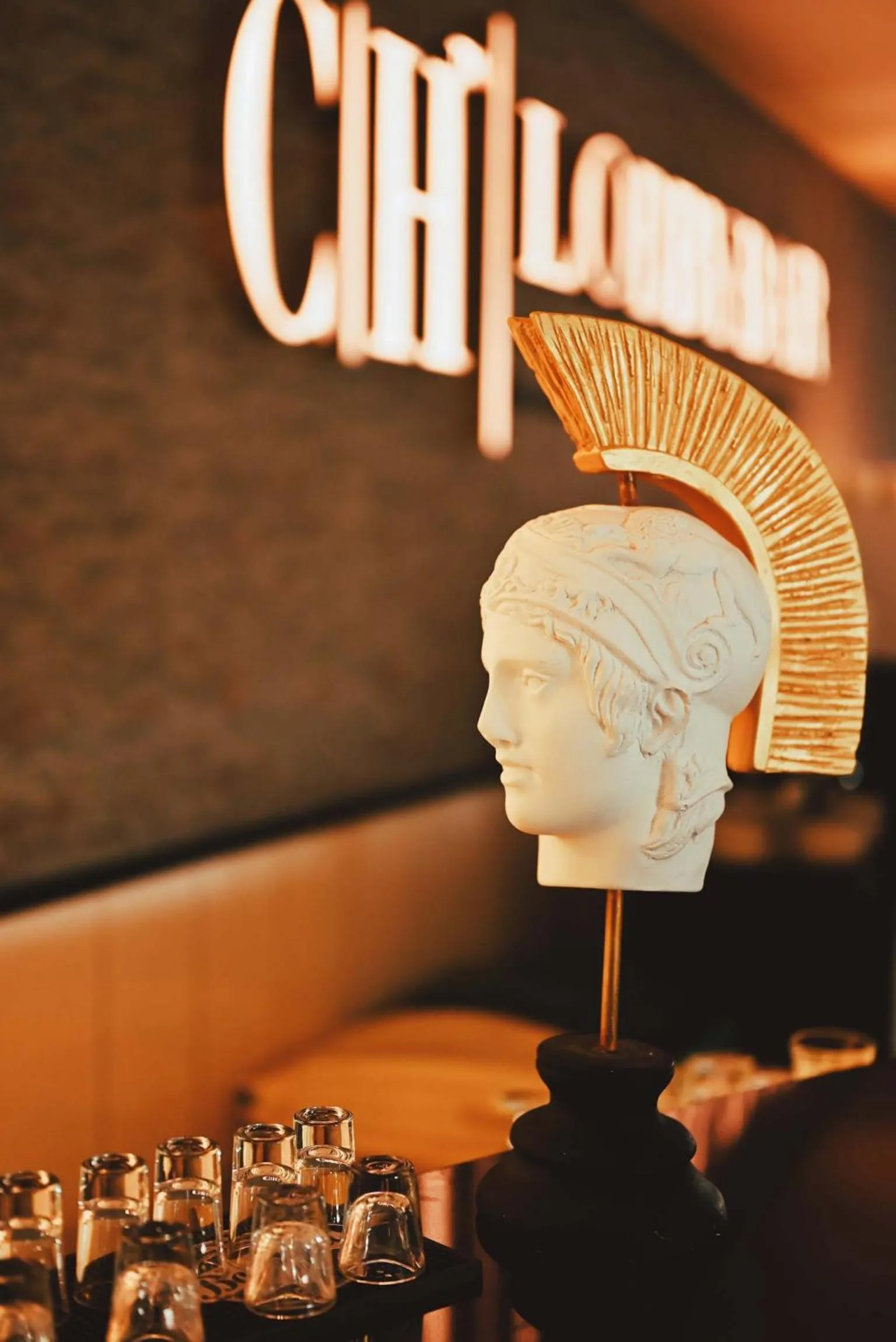 Decorative detail in Castival Hotel