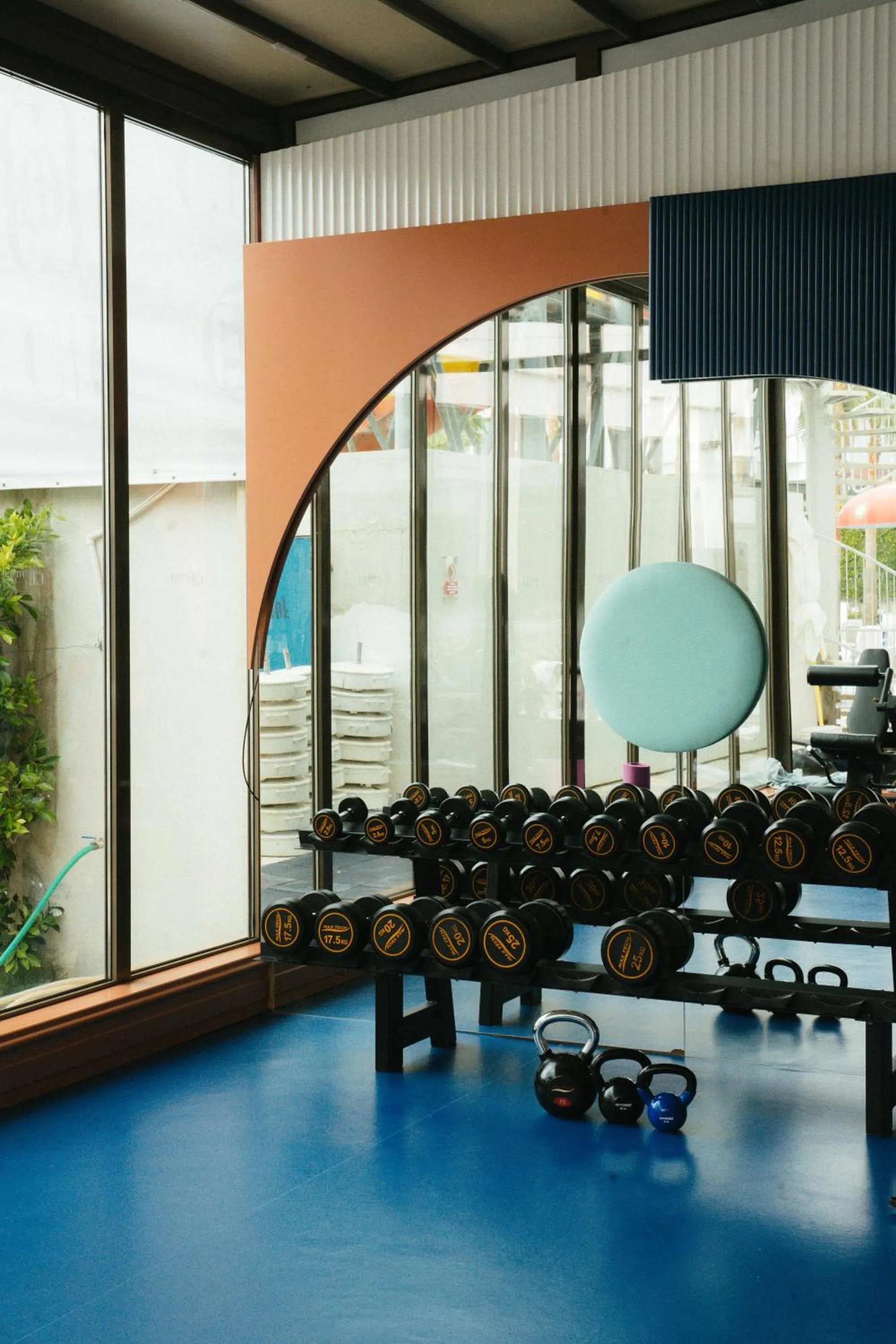 Fitness centre/facilities in Castival Hotel