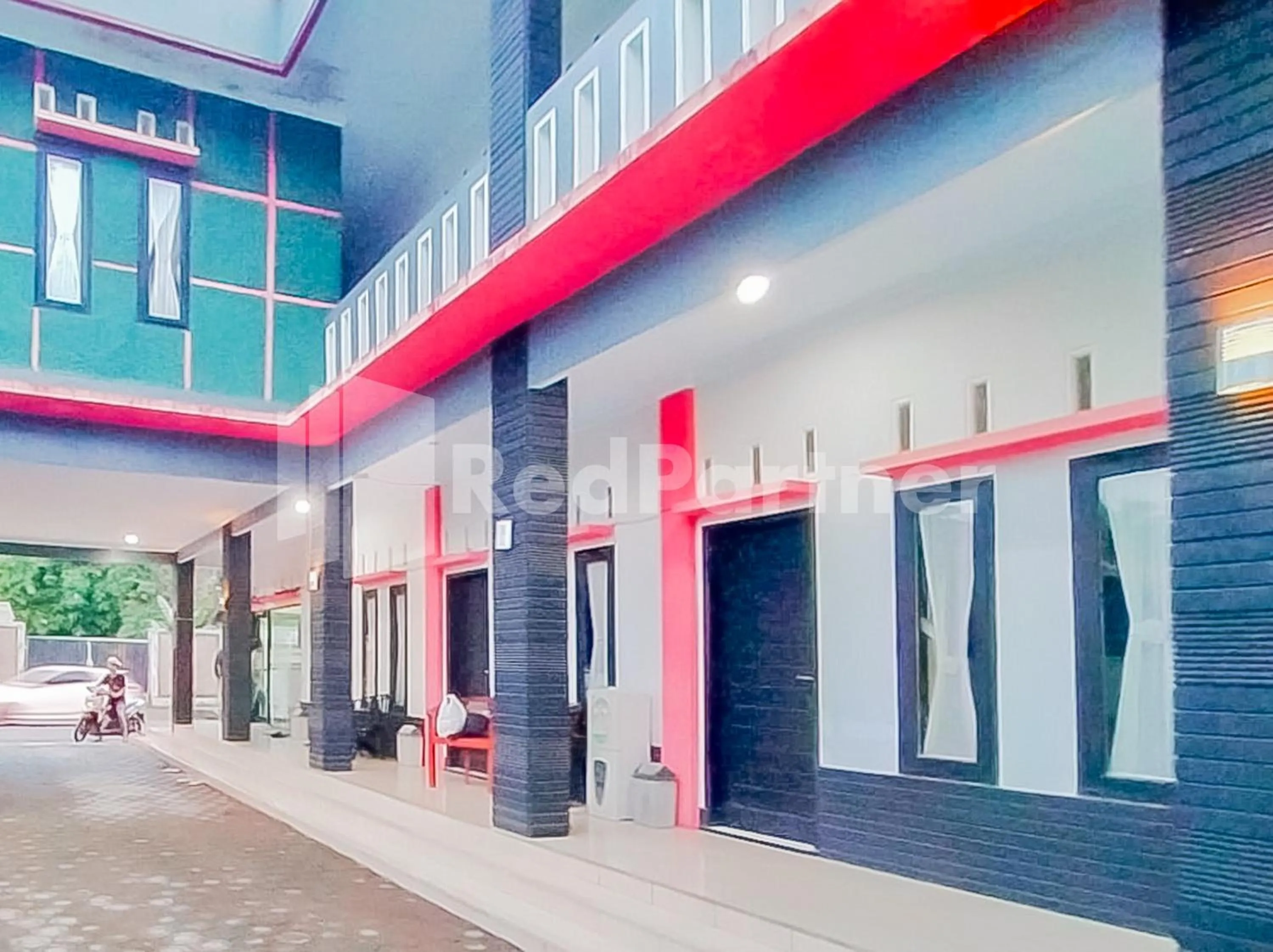 Property building in Indah Savana Hotel Mitra RedDoorz