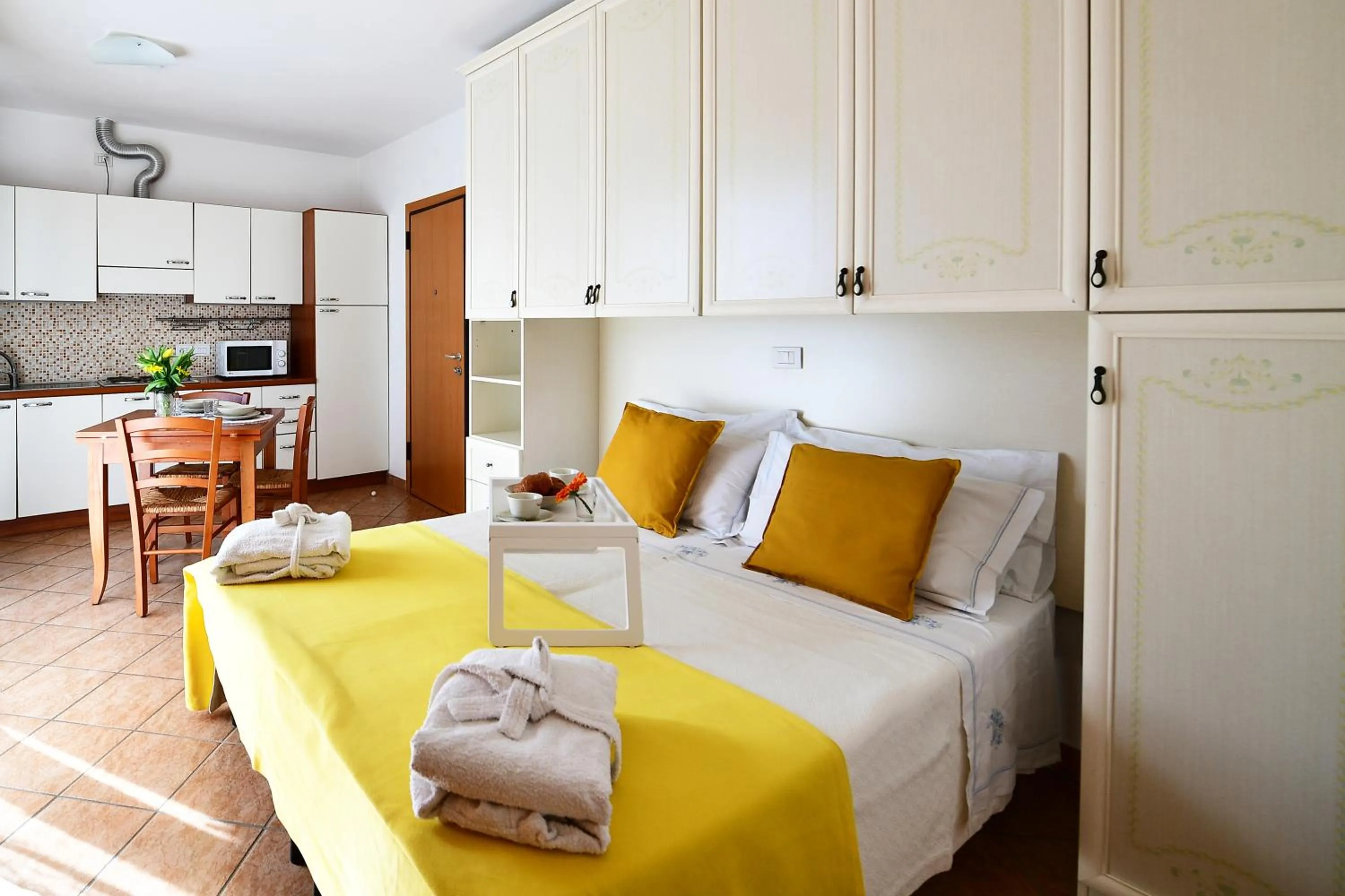 Bedroom, Bed in Residence Marlin