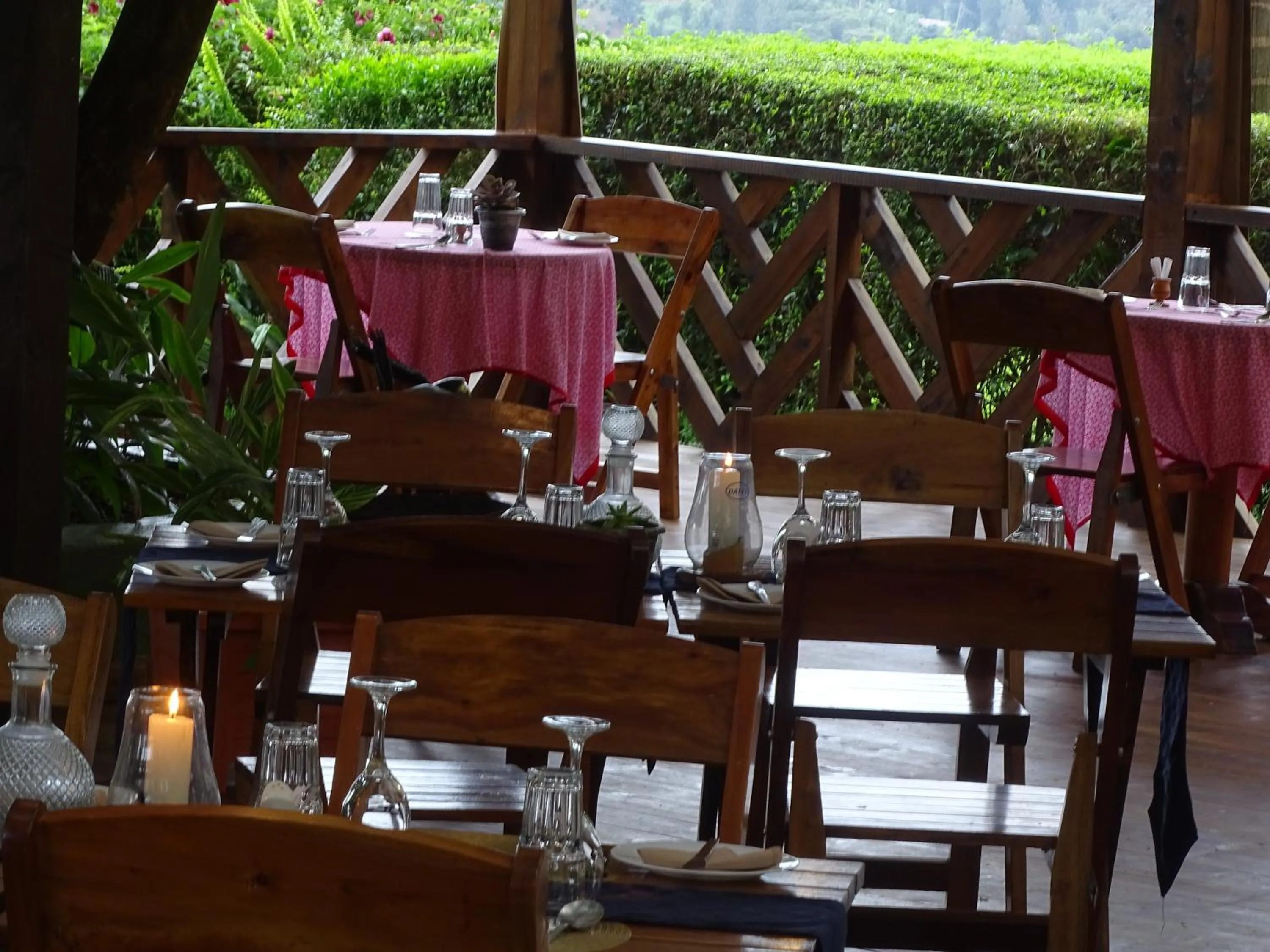 Patio in Le Pristine Wellness and Healing Hotel