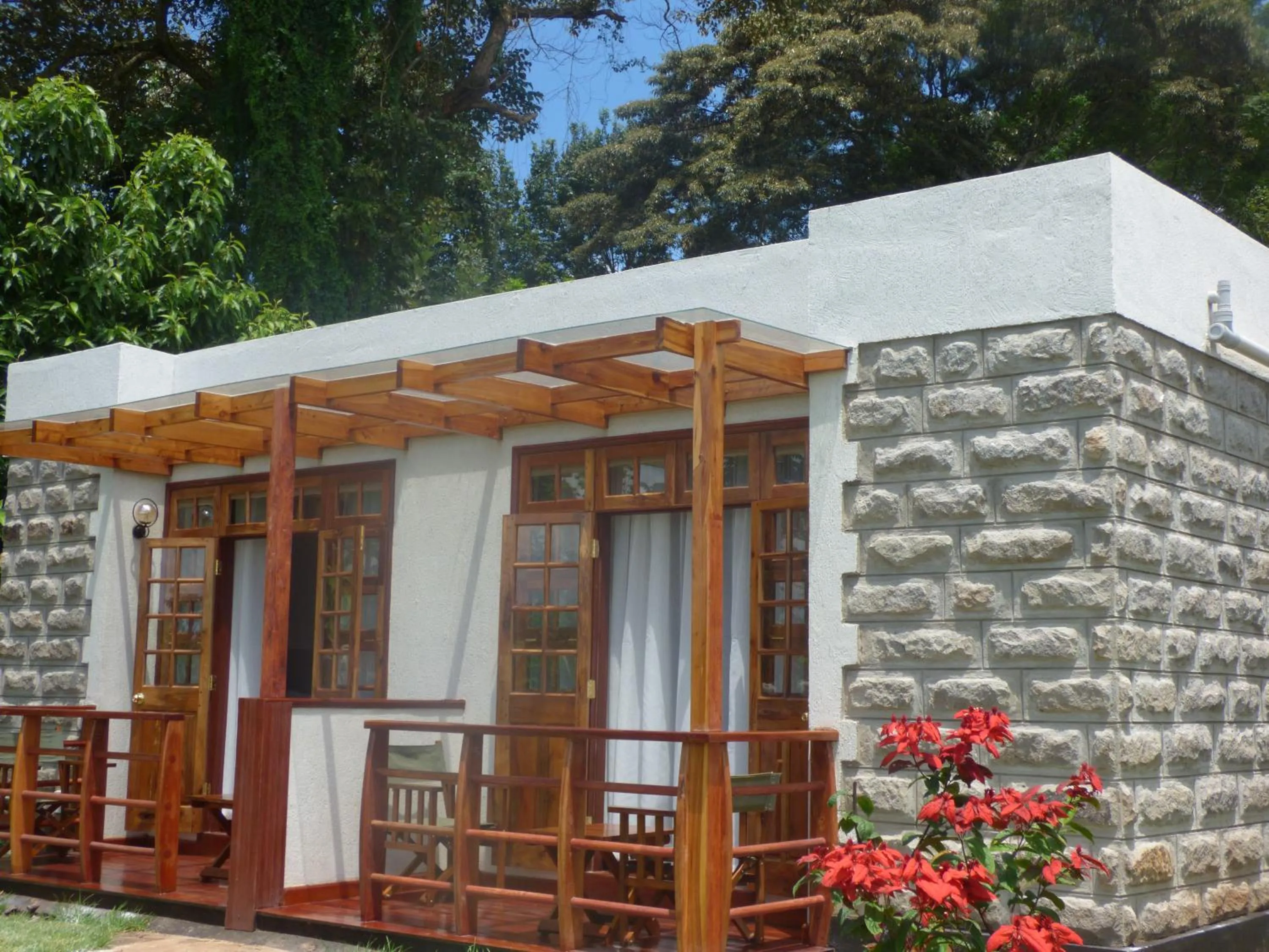 Garden in Le Pristine Wellness and Healing Hotel