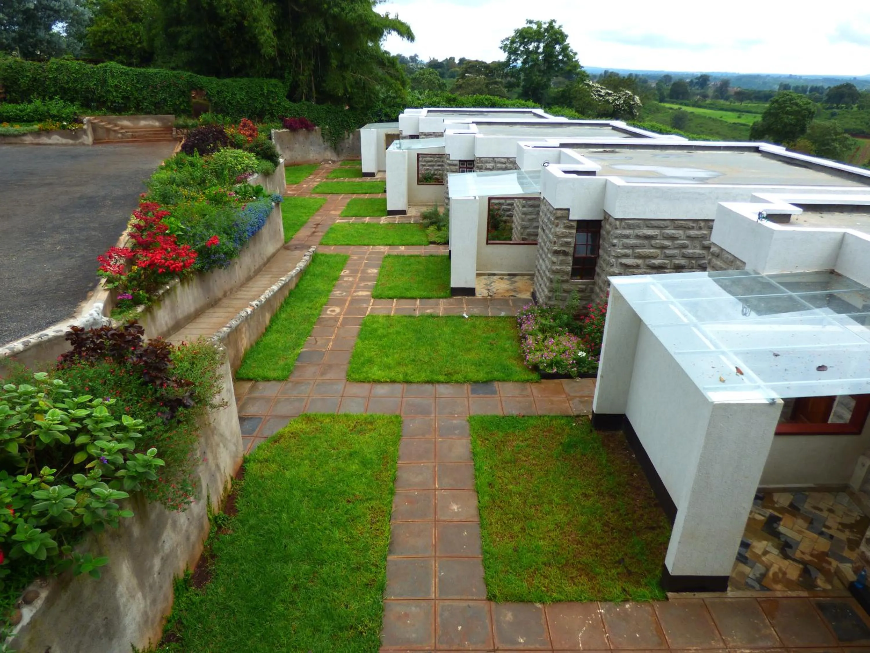 Facade/entrance in Le Pristine Wellness and Healing Hotel