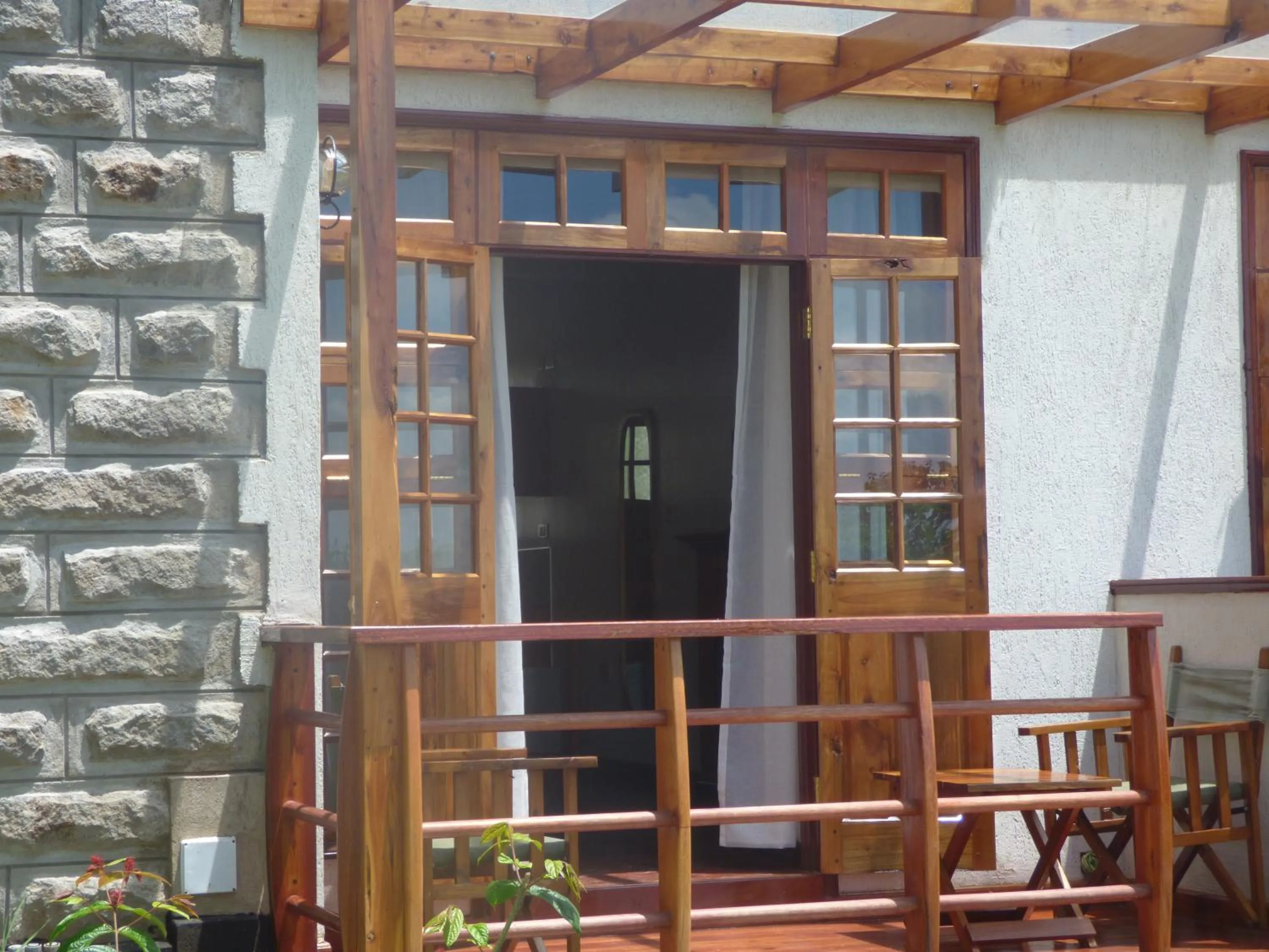 Balcony/Terrace in Le Pristine Wellness and Healing Hotel