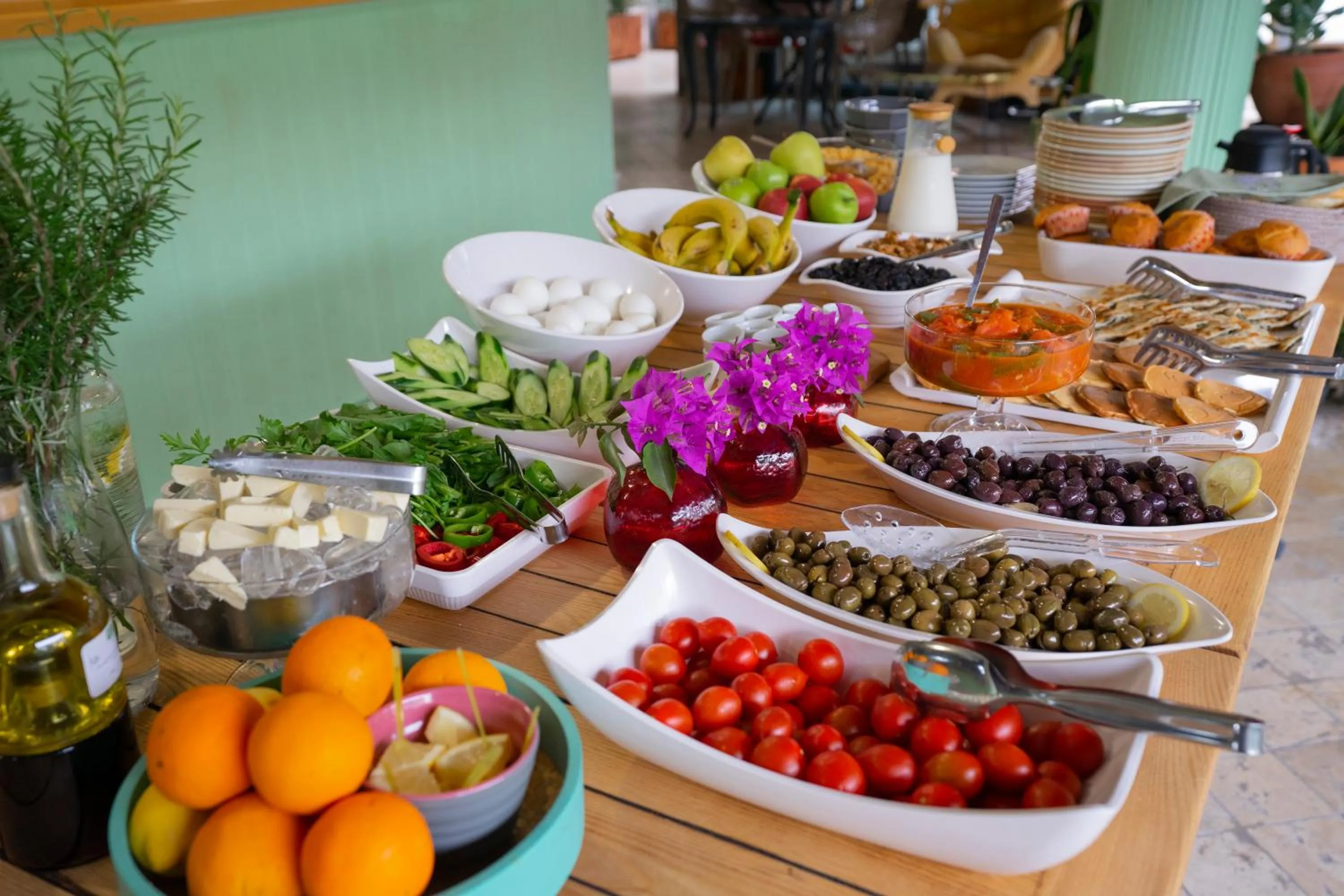 Buffet breakfast in WEST HOUSE EXCLUSIVE HOTEL