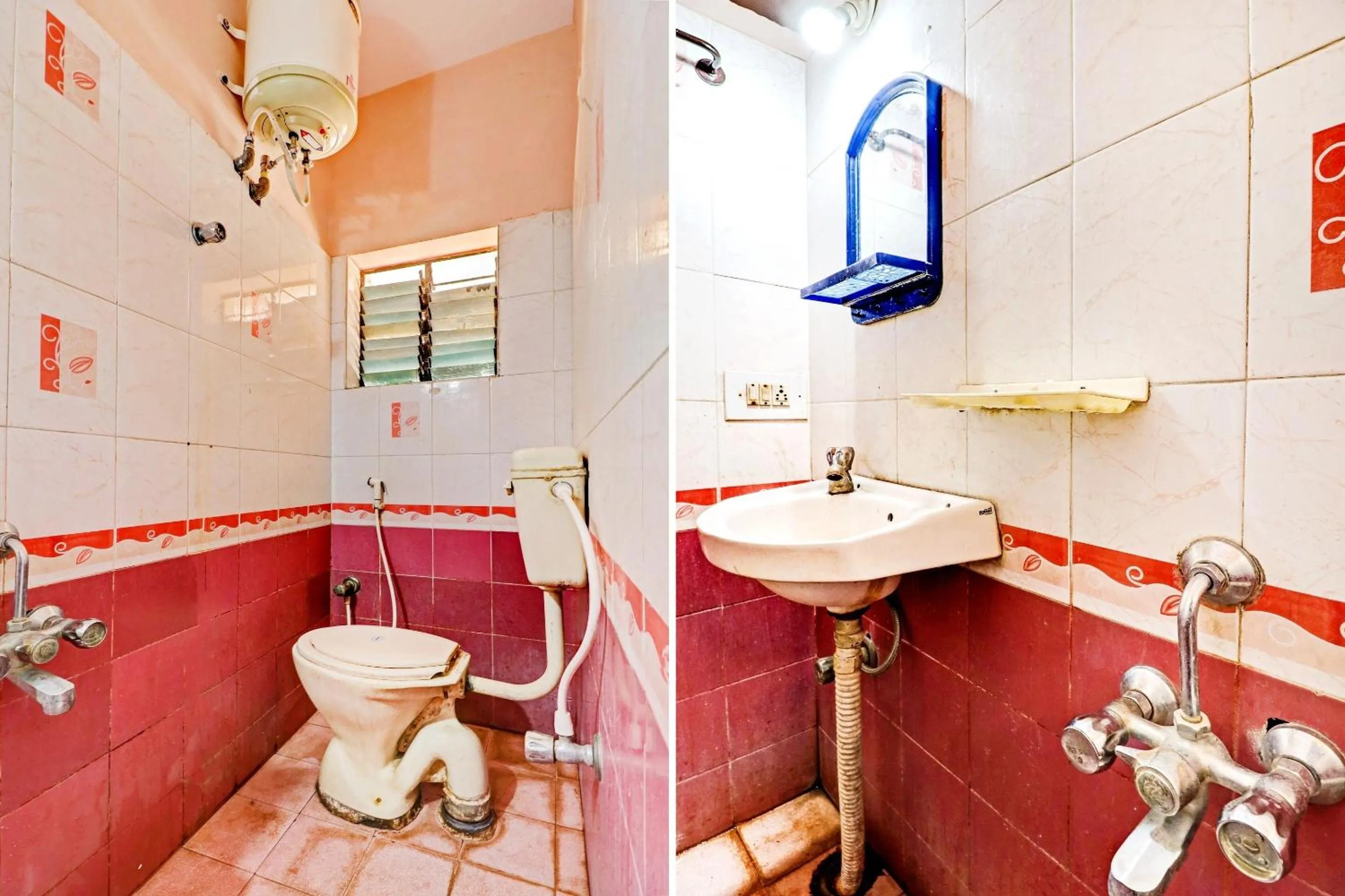 Bathroom in Hotel O Spot on S L V Comfort