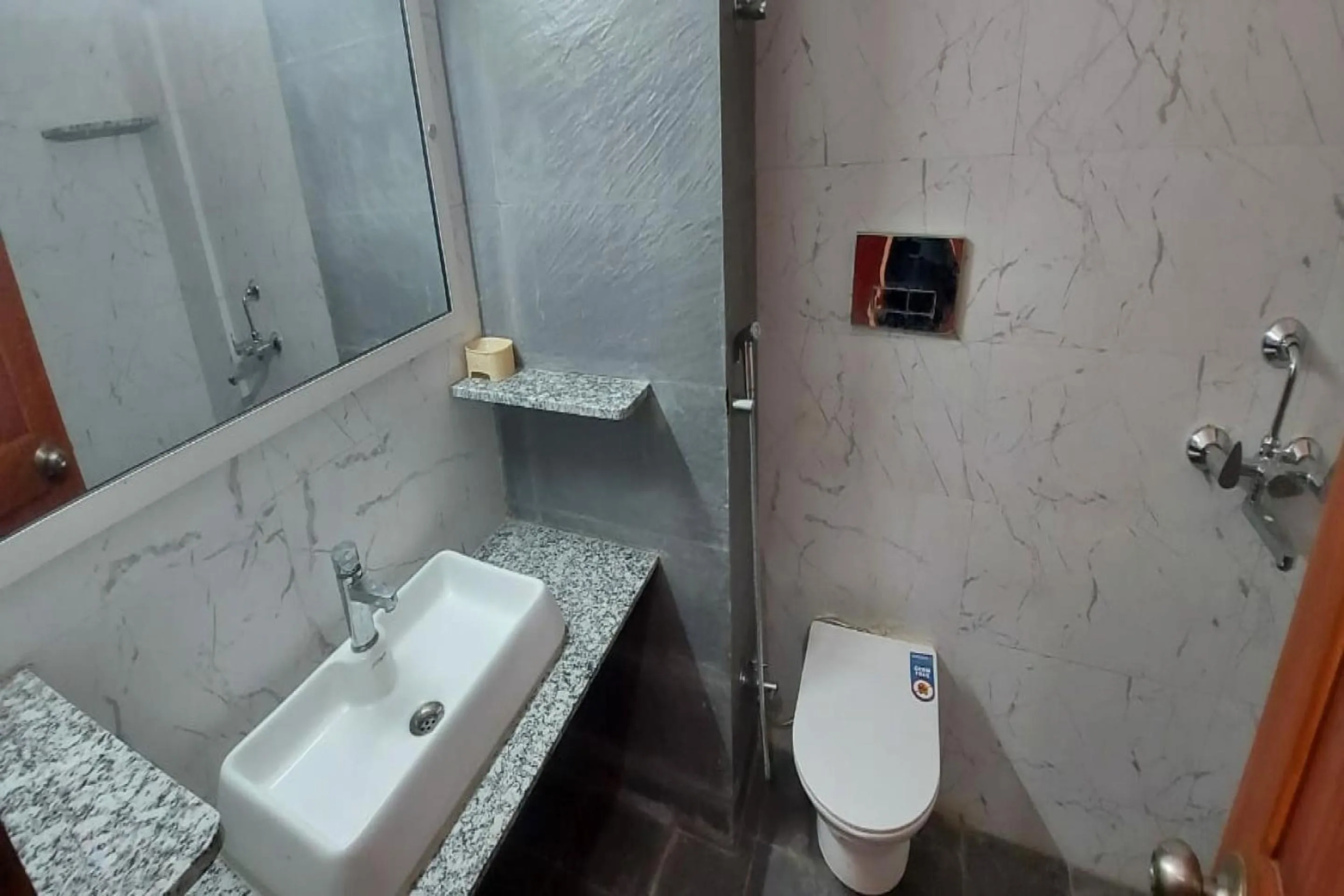 Bathroom in SPOT ON by OYO Shyam Dharamshala