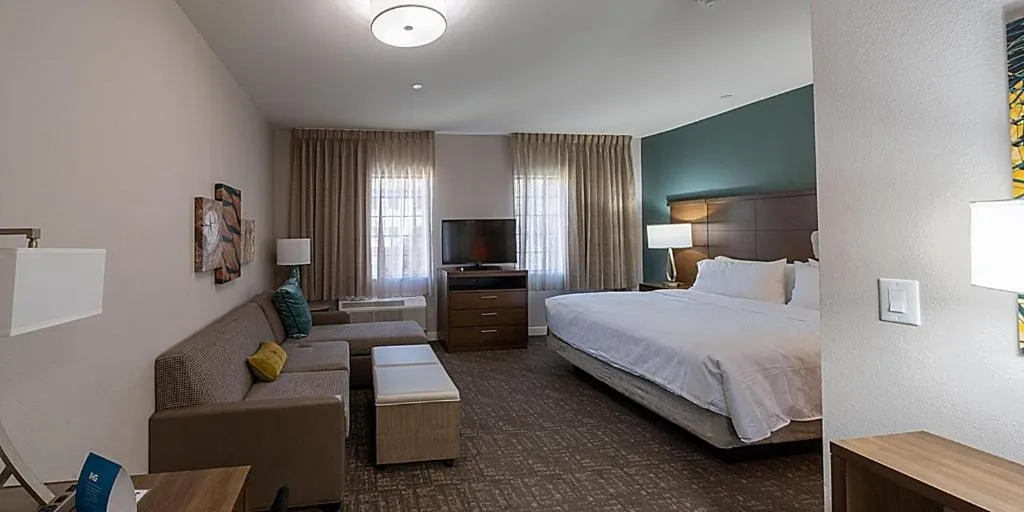 Photo of the whole room, Bed in Staybridge Suites - Houston NW Cypress Crossings by IHG