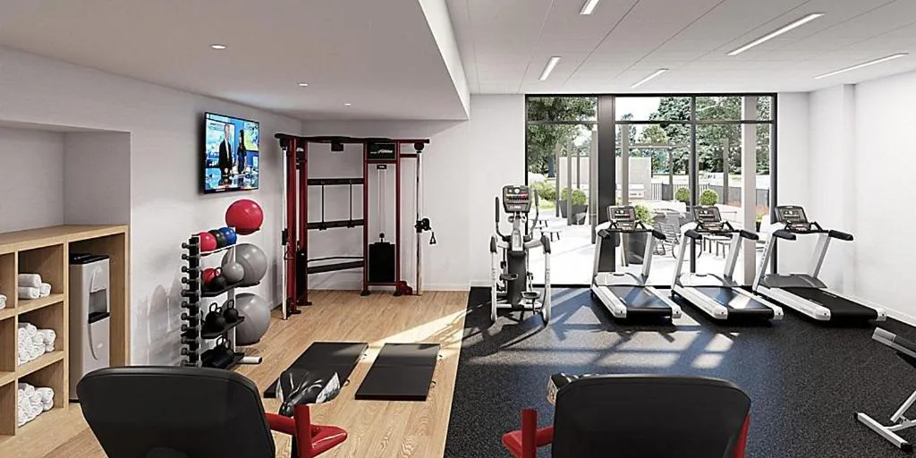 Fitness centre/facilities in Staybridge Suites - Houston NW Cypress Crossings by IHG