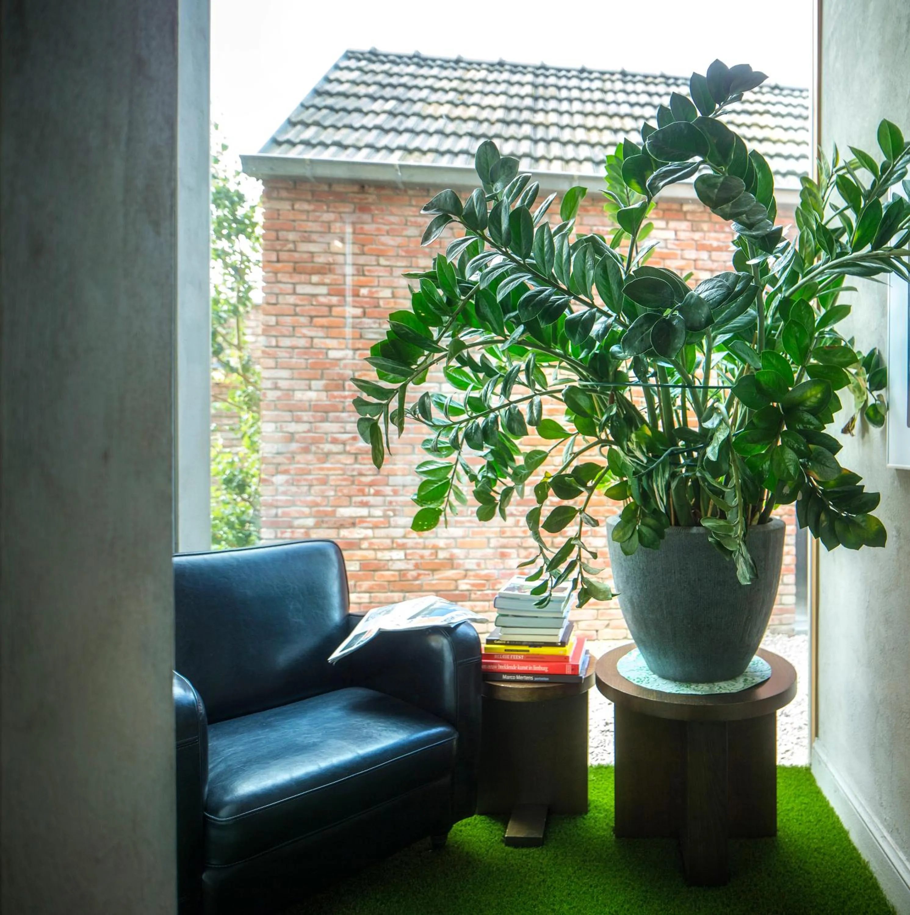 Decorative detail in Hotel Restaurant Vous lé Vous