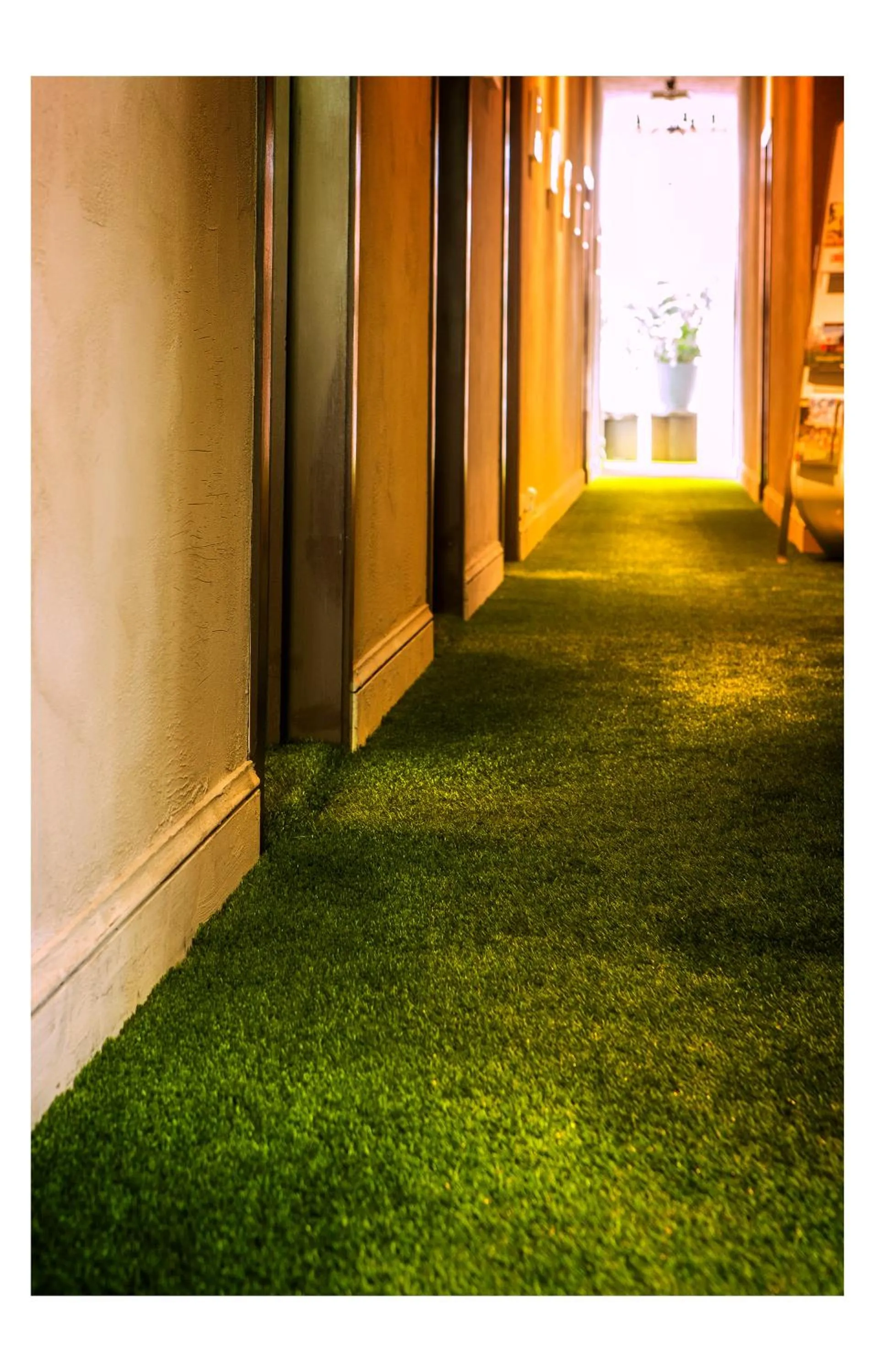 Decorative detail in Hotel Restaurant Vous lé Vous