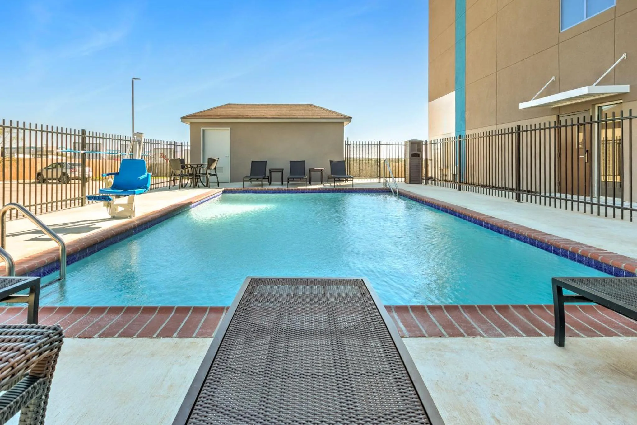 Swimming pool in Holiday Inn Express - San Antonio East I-10 by IHG