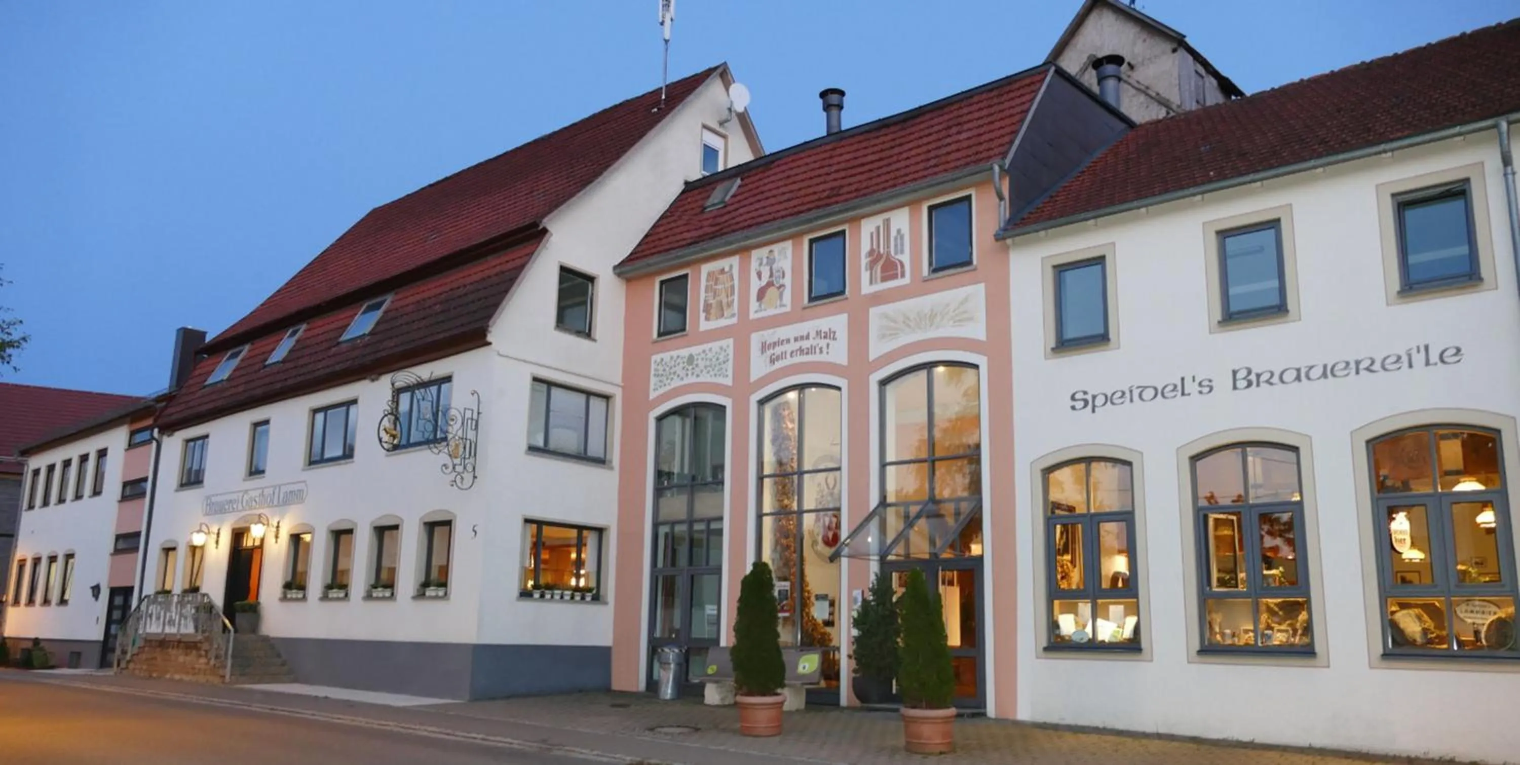 Property building in Speidel´s BrauManufaktur