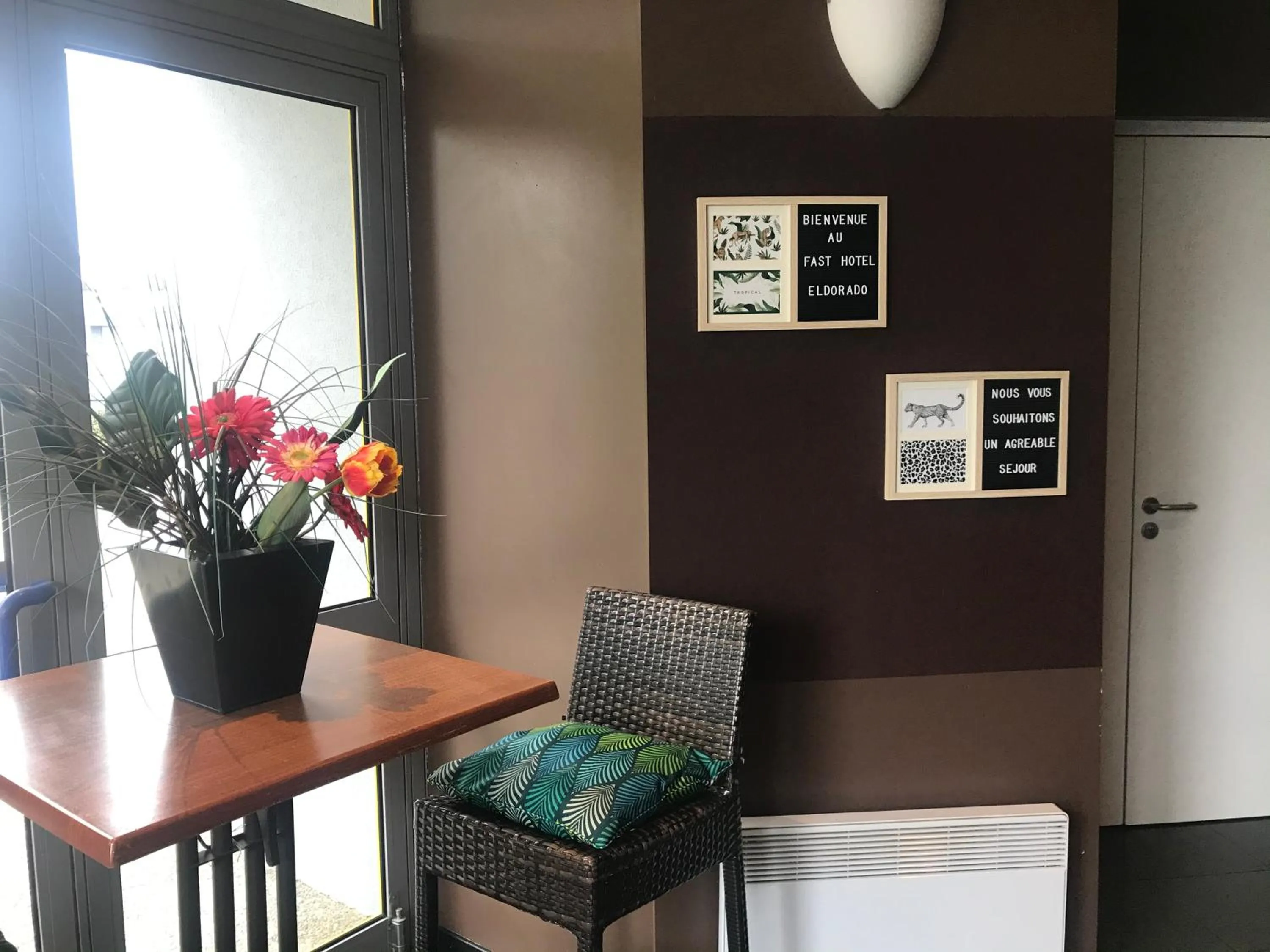 Lobby or reception in Fasthotel L'Eldorado