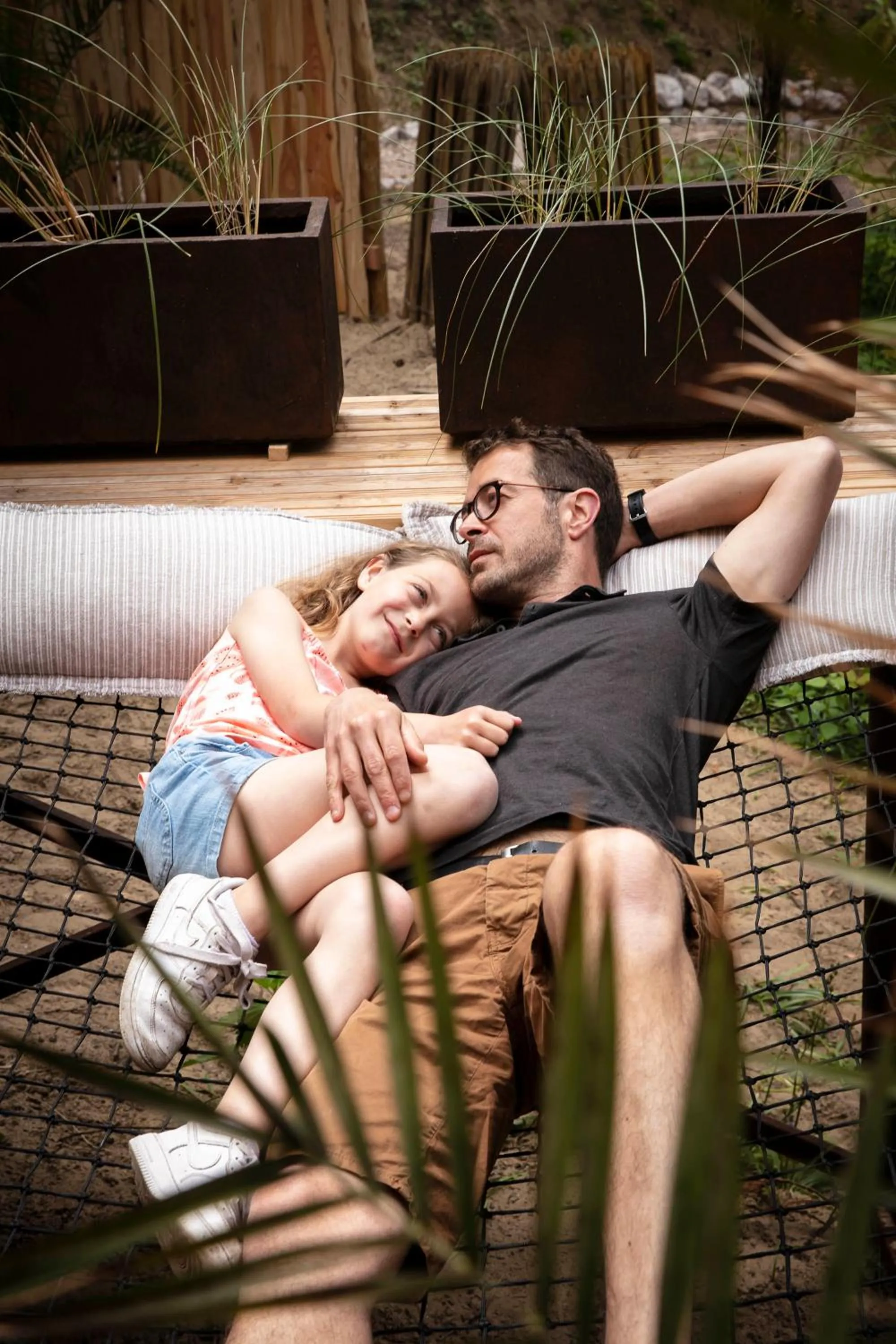 Garden in Bain de forêt - Lodges Cosy & Spa