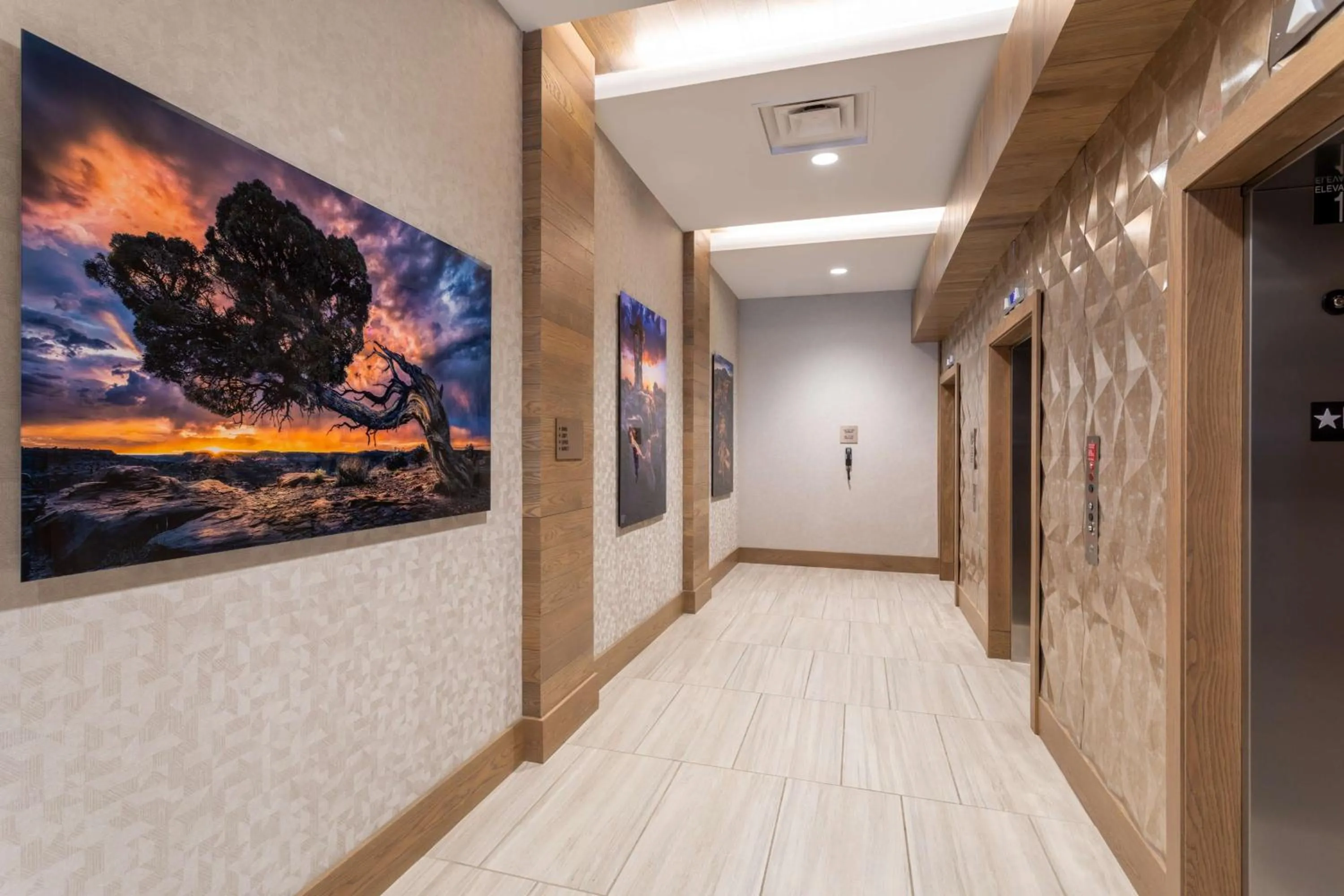 Lobby or reception in Hilton Garden Inn Albuquerque Downtown, Nm